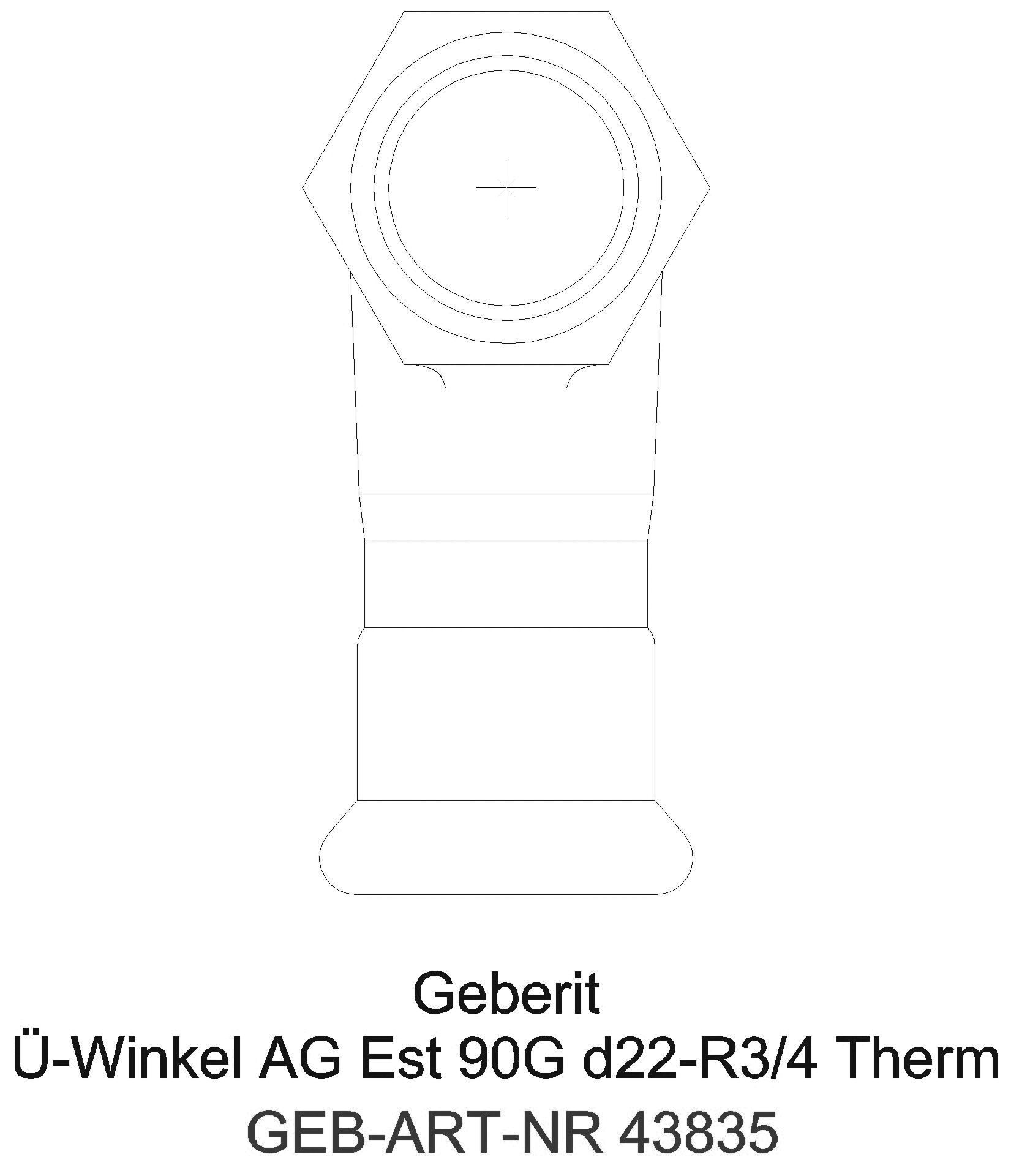 GE Mapress Therm Übergangswinkel 90Gr mit AG d18-R1/2_43835_a