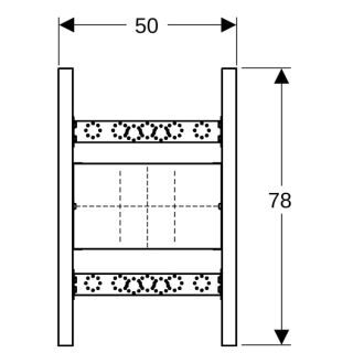 GE Duofix Traverse Geberit - GE Duofix Traverse