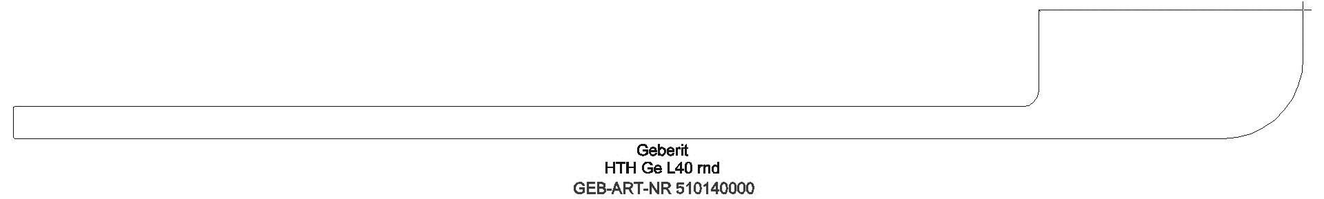 Handtuchhalter für Badmöbel, chrom mit abgerundeter Ecke_510140000_g