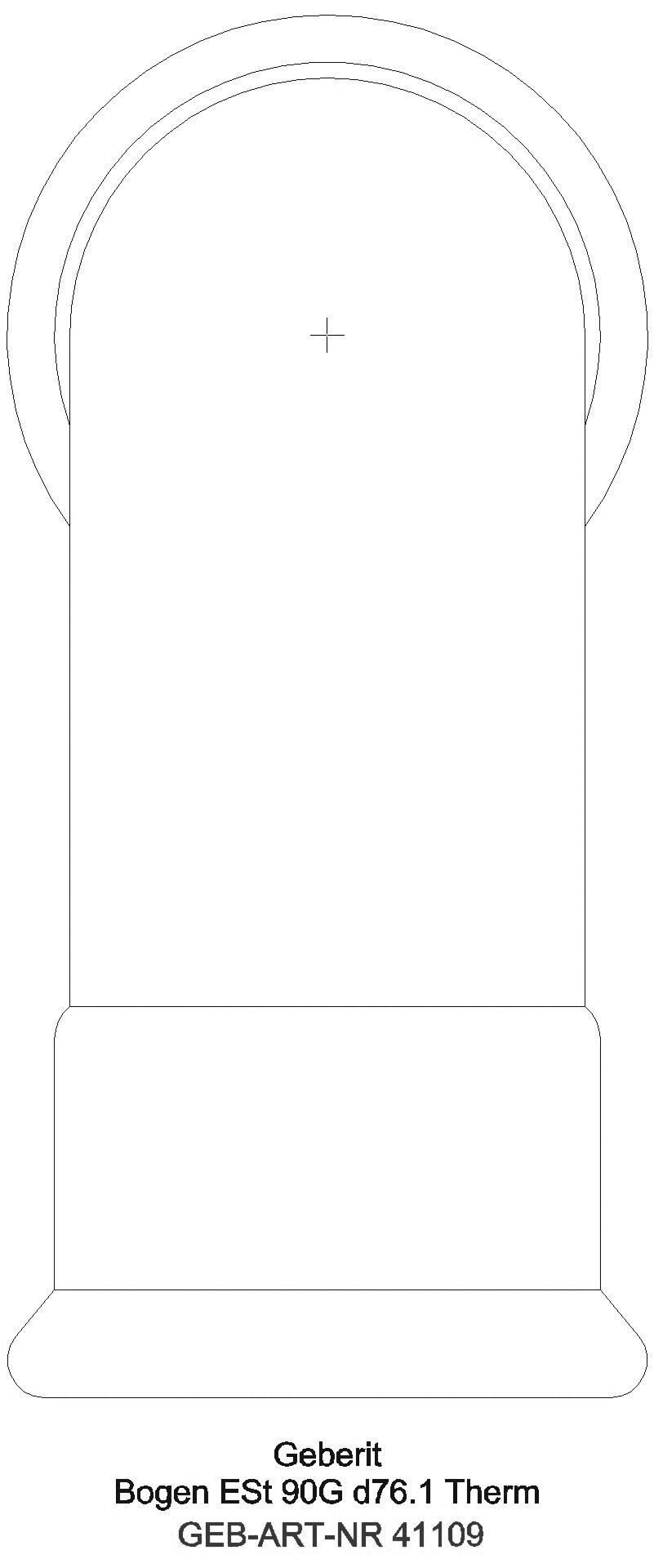 GE Mapress Therm Bogen 90Gr d76,1 _41109_g