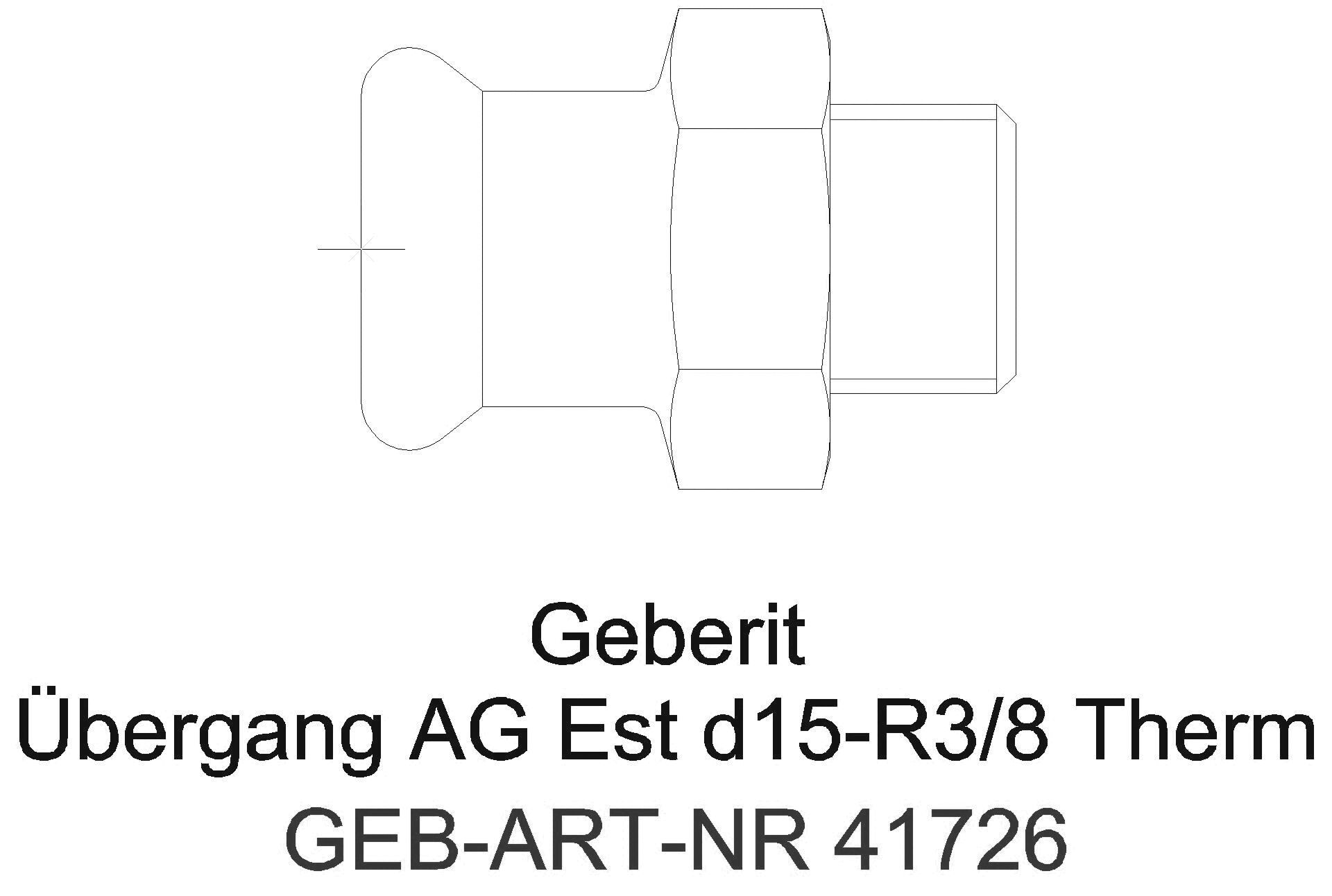 Geberit - GE Mapress Therm Übergang mit AG d88,9-R3_41726_a