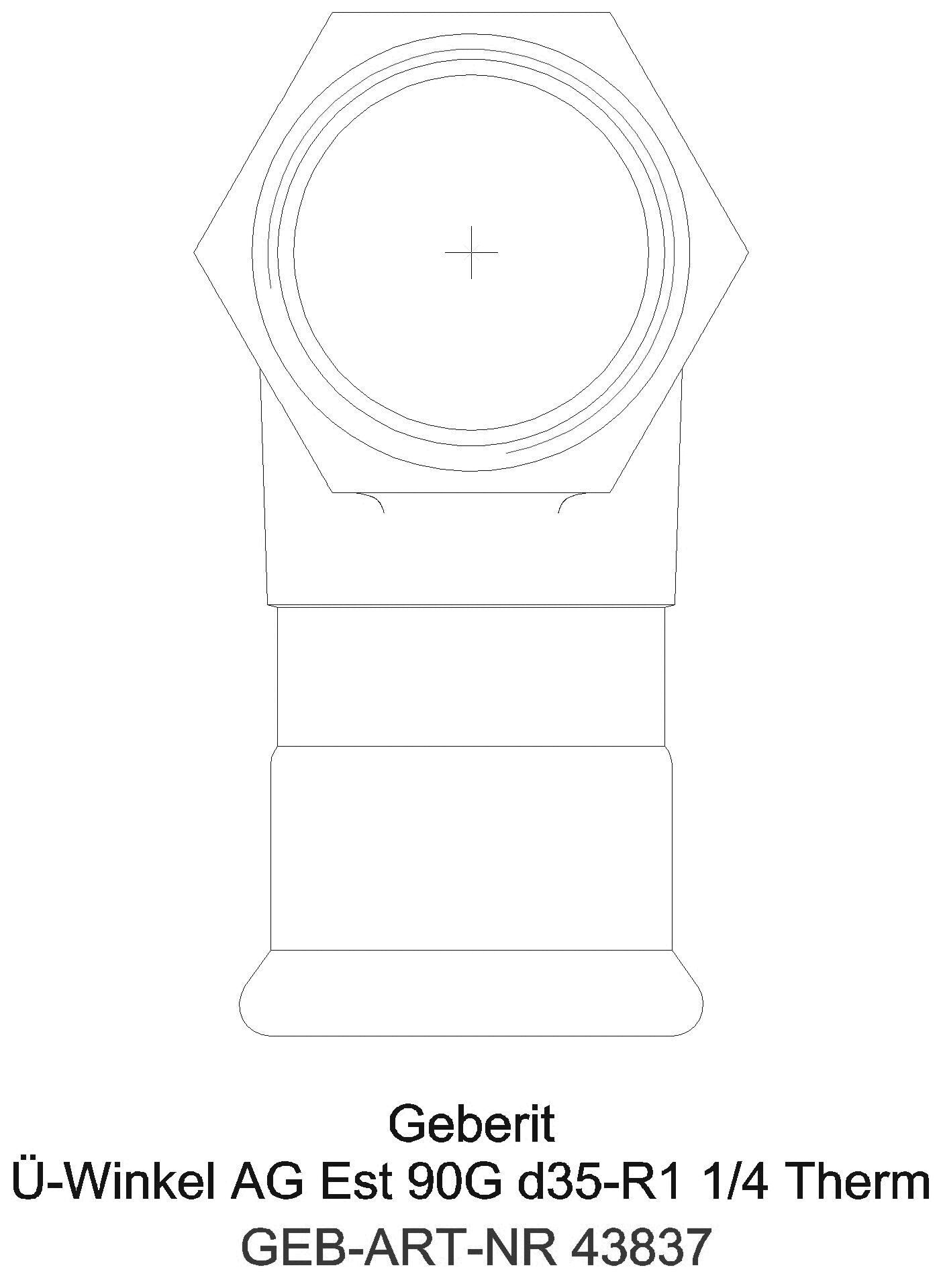 GE Mapress Therm Übergangswinkel 90Gr mit AG d28-R1_43837_a
