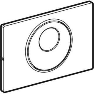 GE Betätigungs-/Abdeckplatten WC-Strg. Geberit - GE Betätigungs-/Abdeckplatten WC-Strg.