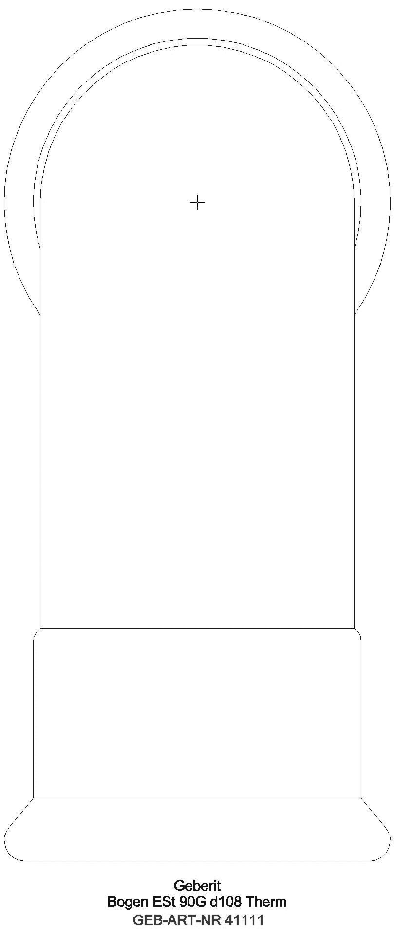 GE Mapress Therm Bogen 90Gr d108 _41111_g