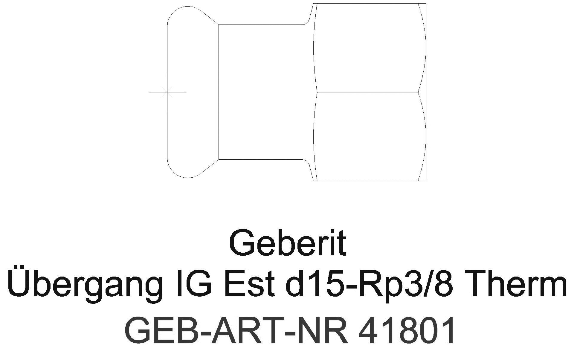 GE Mapress Therm Übergang mit IG d15-R3/8_41801_a