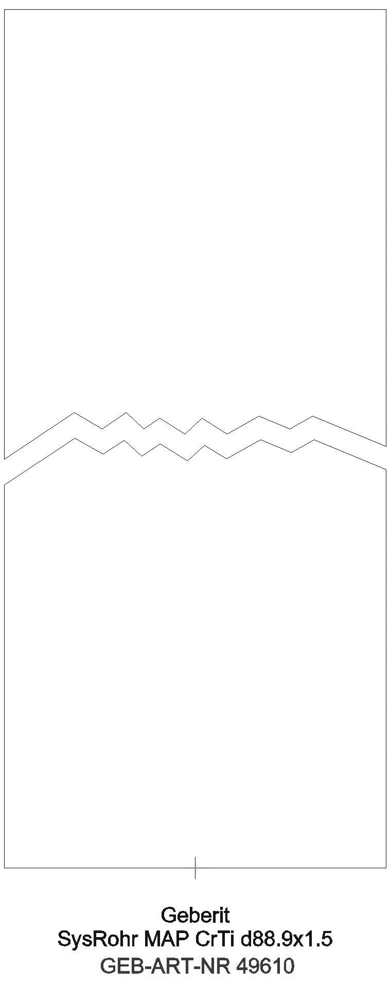 GE Mapress Therm Systemrohr CrTi d76,1x1,5 L:6m_49610_g