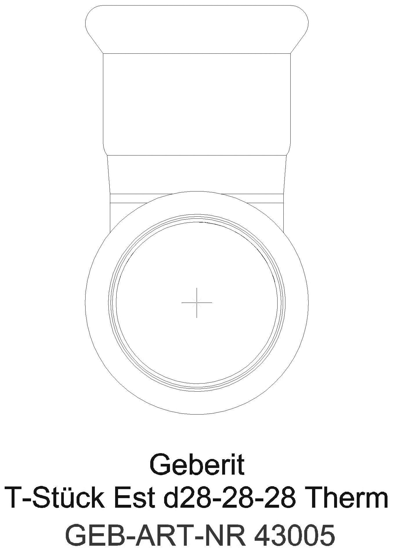 Geberit - GE Mapress Therm T-Stück egal d22-22-22_43005_l
