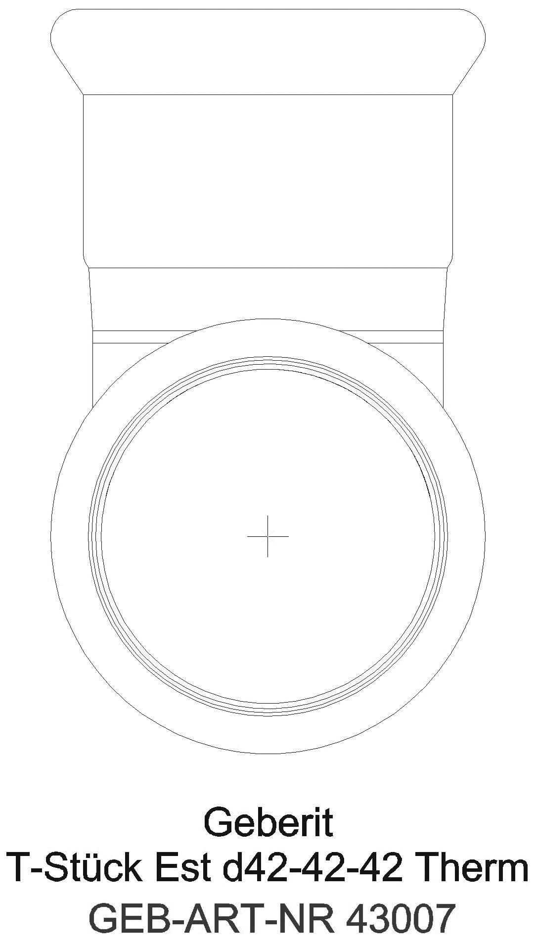 Geberit - GE Mapress Therm T-Stück egal d35-35-35_43007_l