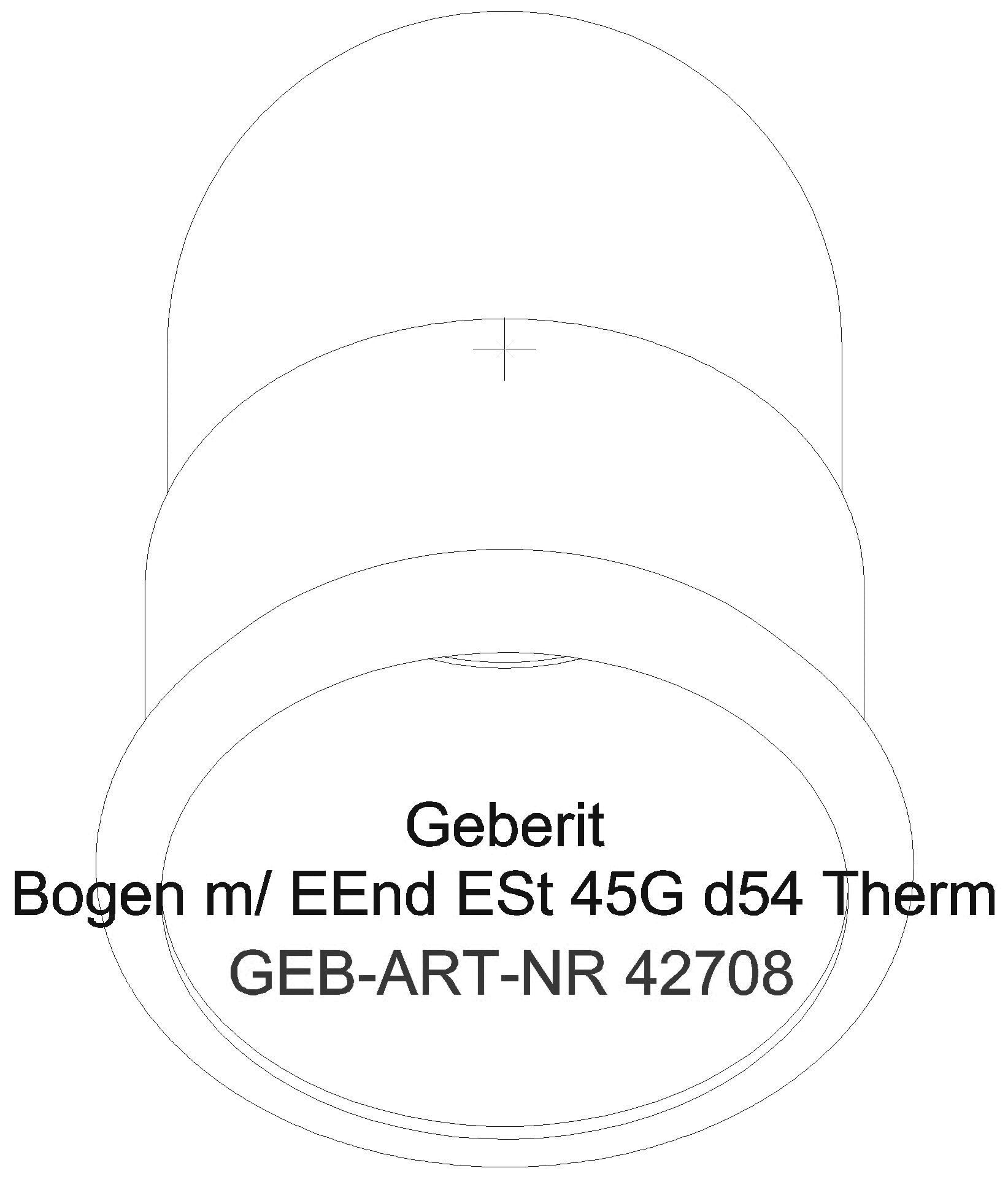 GE Mapress Therm Bogen 45Gr d54 mit Einschubende_42708_g