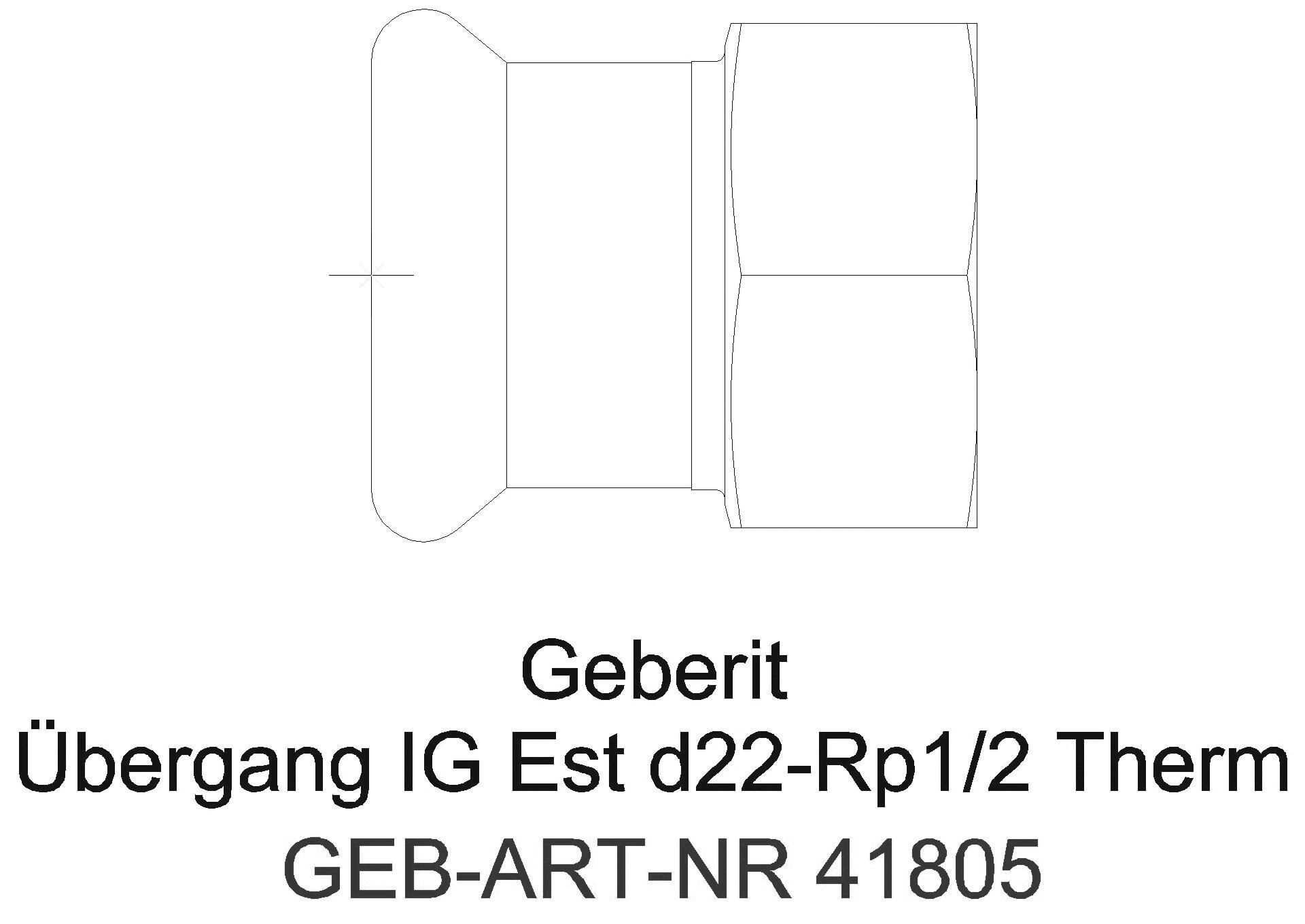 GE Mapress Therm Übergang mit IG d18-Rp3/4_41805_a