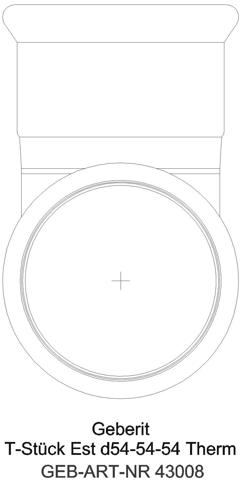 Geberit - GE Mapress Therm T-Stück egal d42-42-42_43008_l