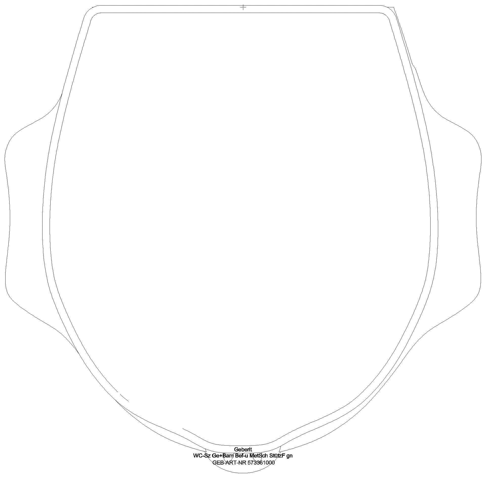 Geberit - Bambini WC-Sitz für Kinder m. Stützf. Schildkrötendesign, gelbgrün_573361000_g