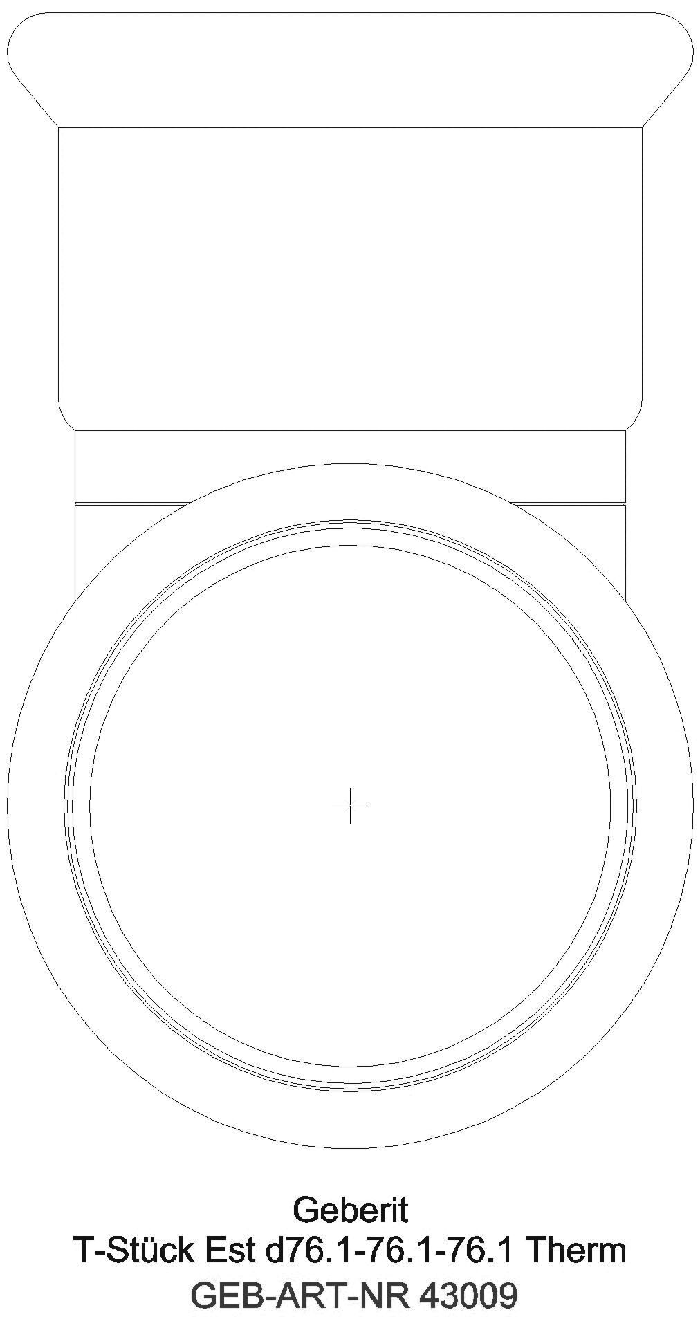 Geberit - GE Mapress Therm T-Stück egal d54-54-54_43009_l