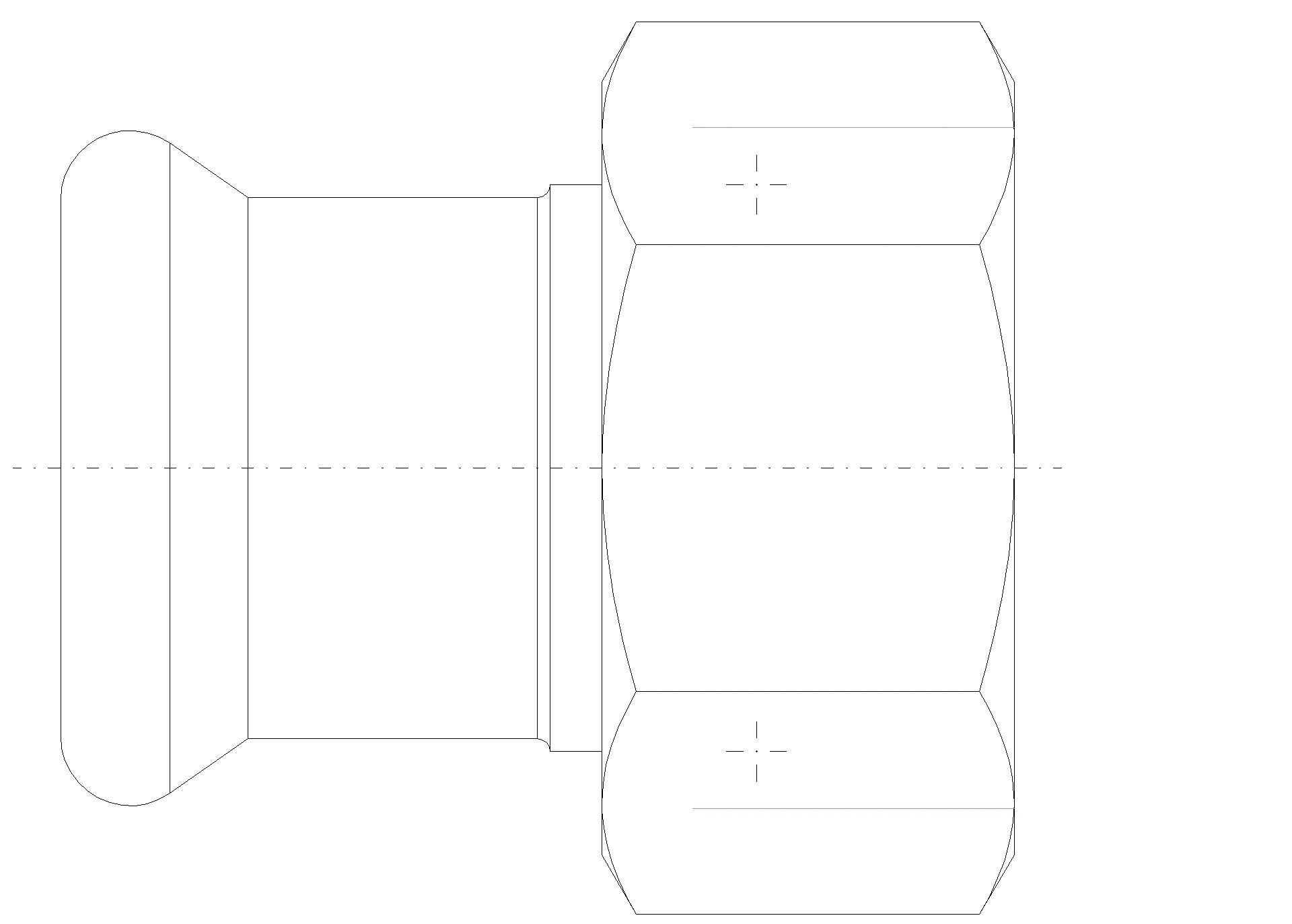 GE Mapress Edelstahl Übergang mit Überwurfmutter ESt d15-G3/4_35133_a
