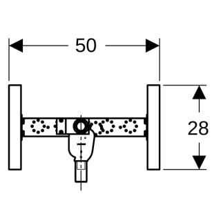GE Duofix Traverse Geberit - GE Duofix Traverse