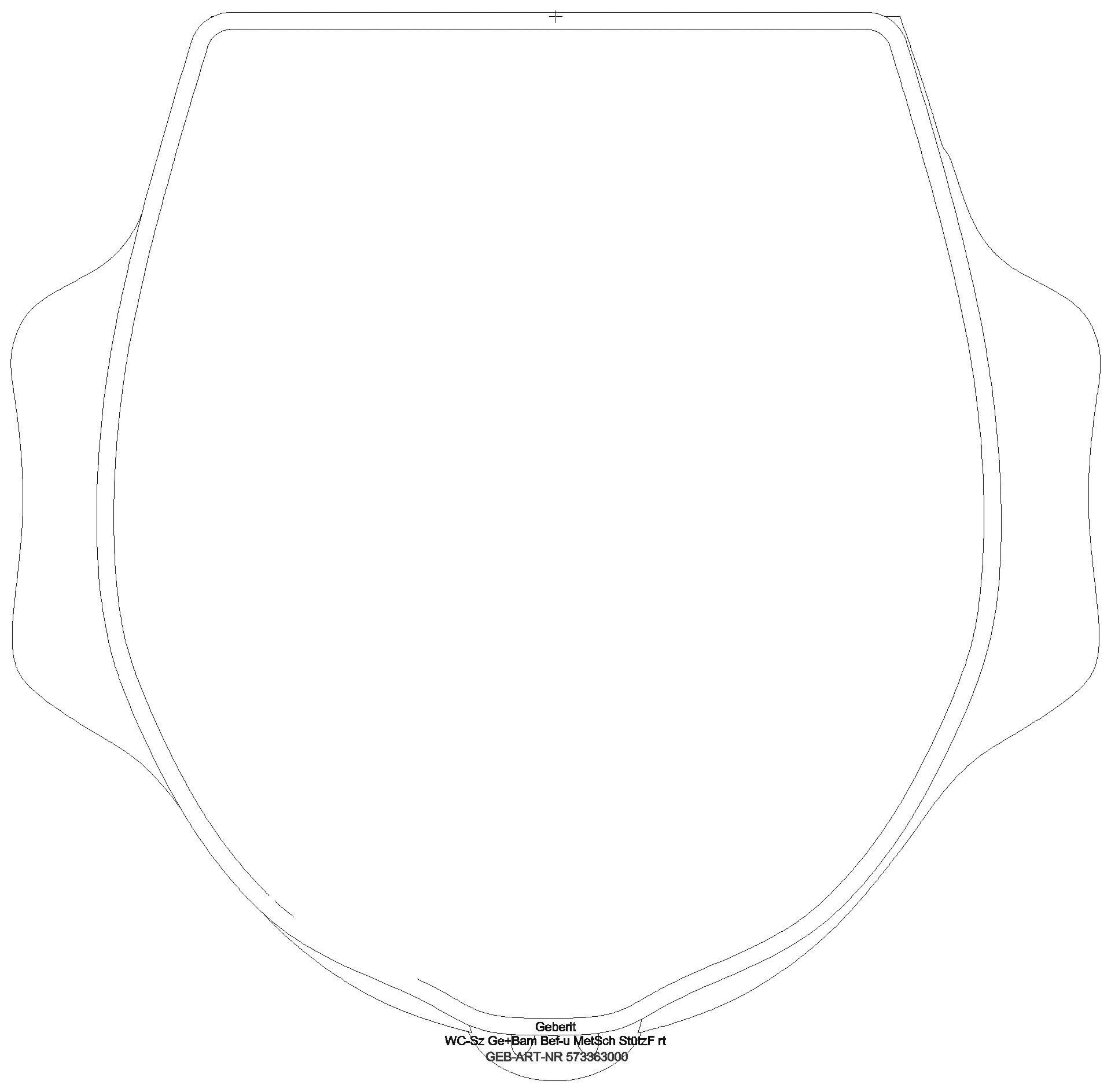 Geberit - Bambini WC-Sitz für Kinder m. Stützf. Schildkrötendesign, rubinrot_573363000_g