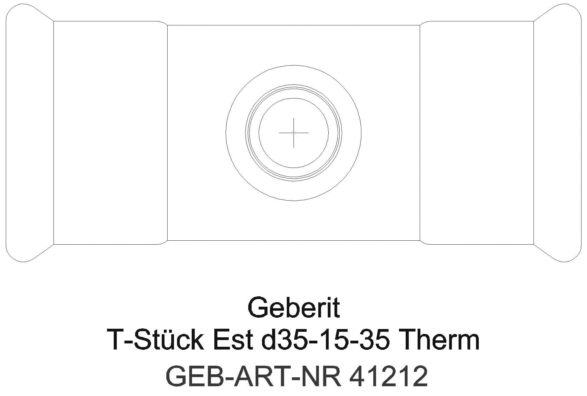 GE Mapress Therm T-Stück reduziert d28-22-28_41212_g