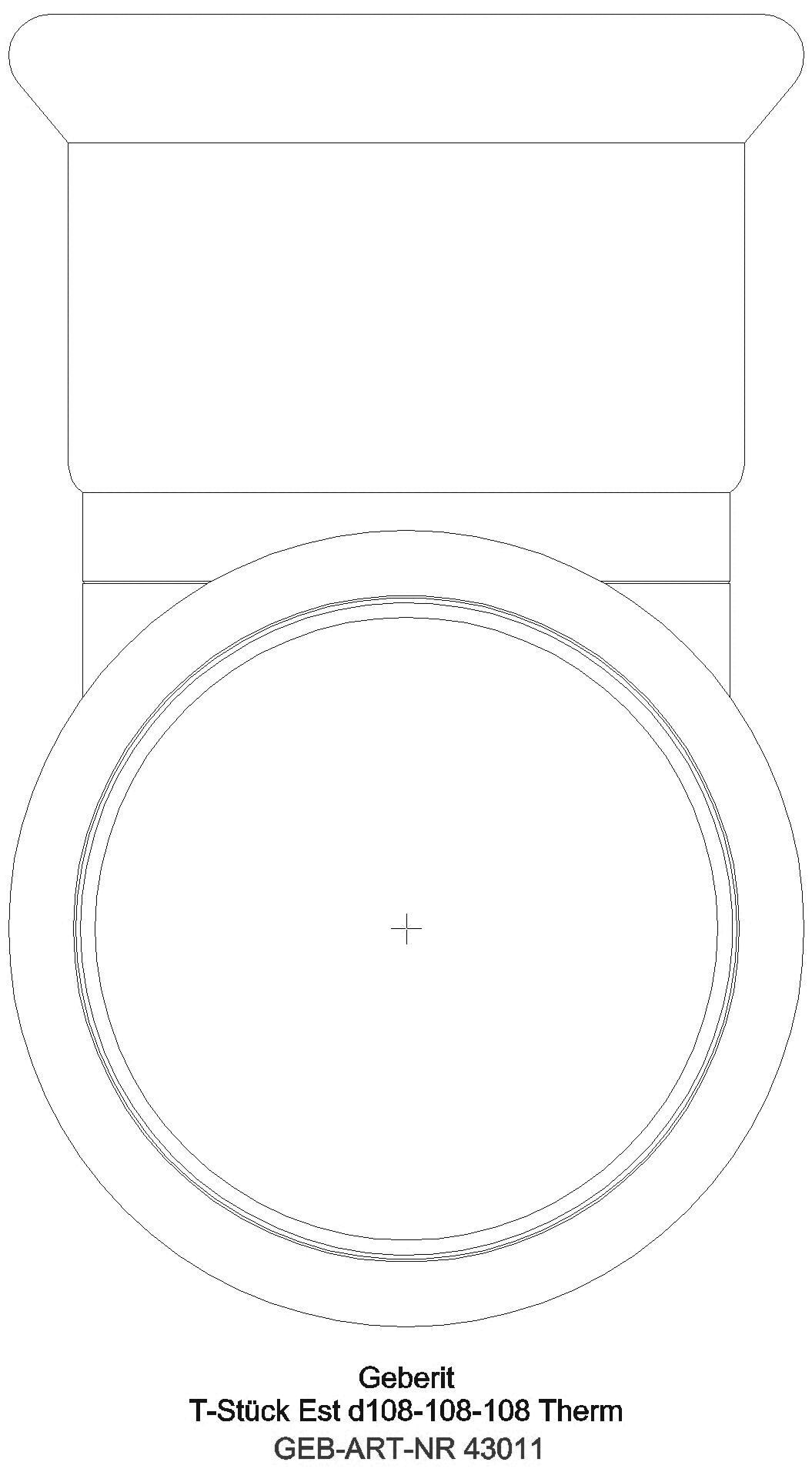 GE Mapress Therm T-Stück egal d88,9-88,9-88,9_43011_l