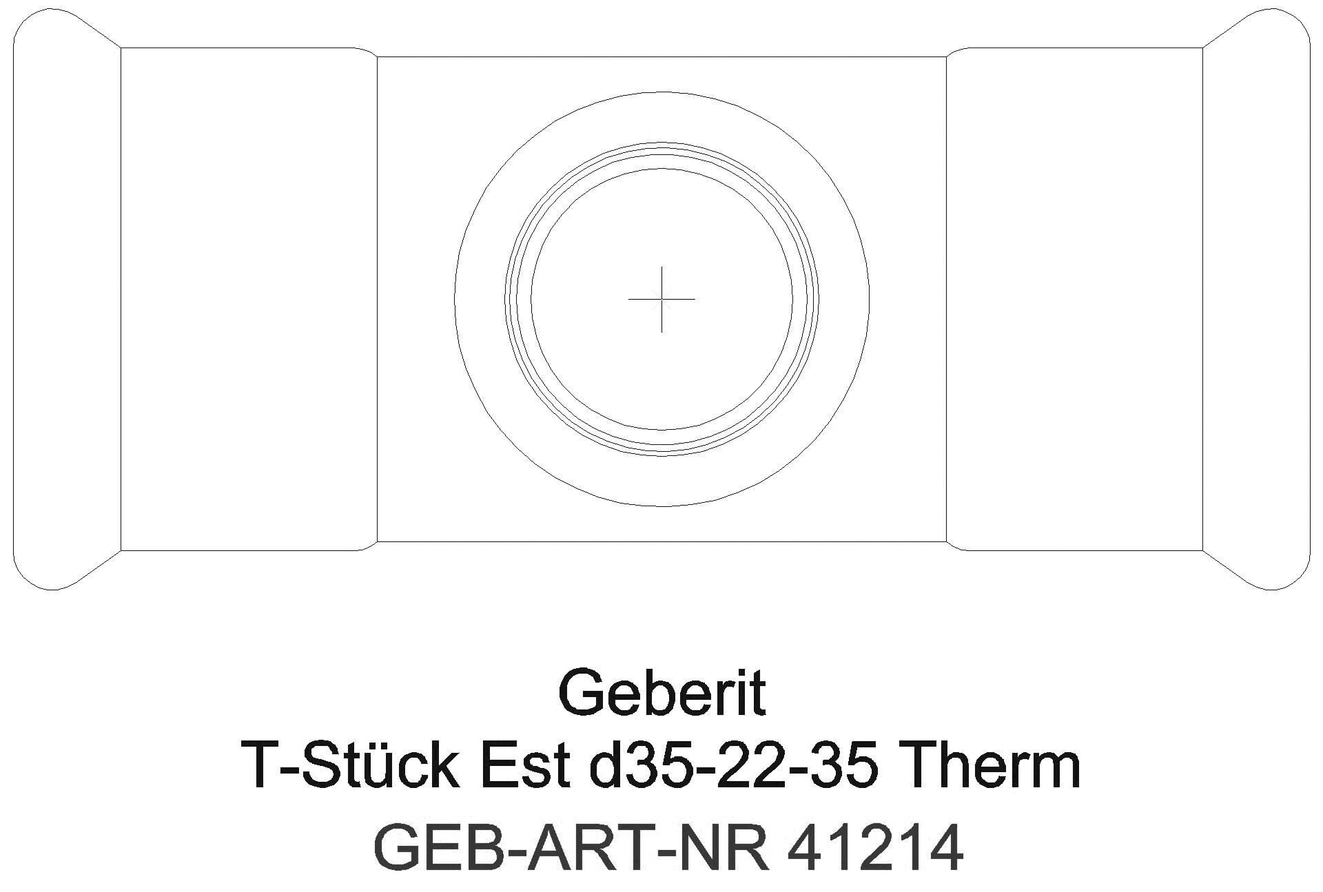 GE Mapress Therm T-Stück reduziert d35-18-35_41214_g