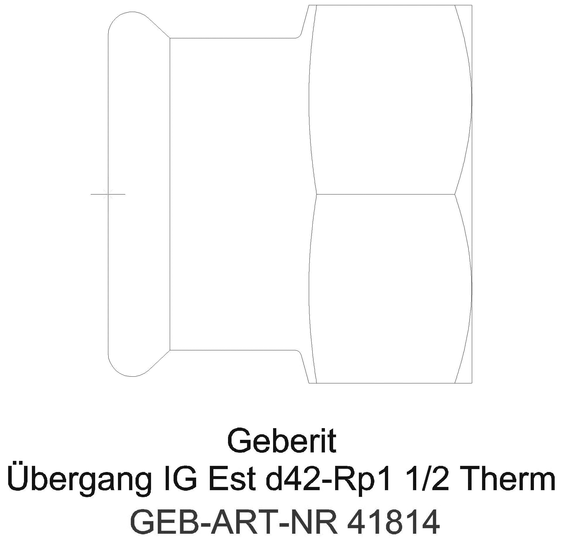 GE Mapress Therm Übergang mit IG d35-Rp1 1/4_41814_a