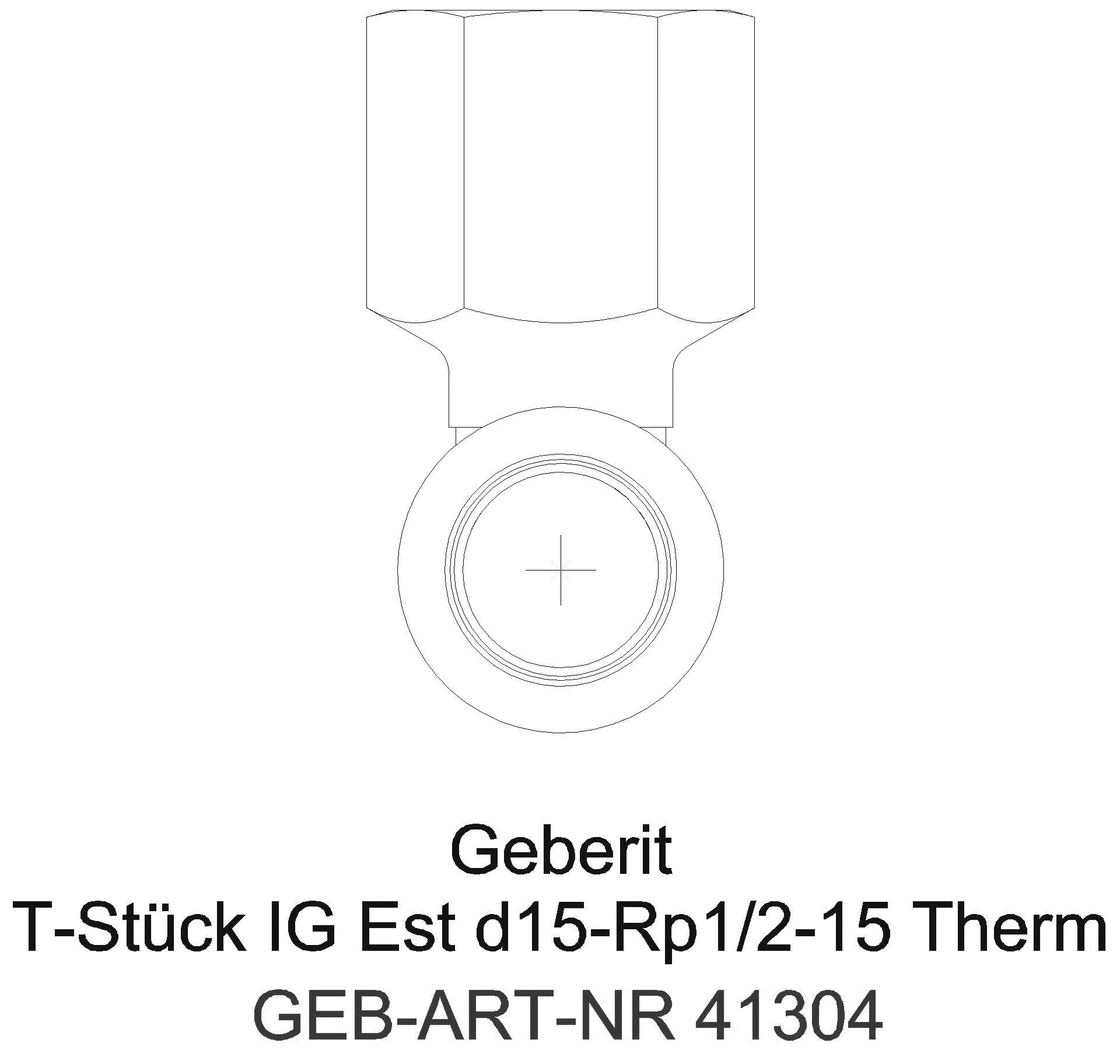 GE Mapress Therm T-Stück mit IG d108-76,1-108_41304_l