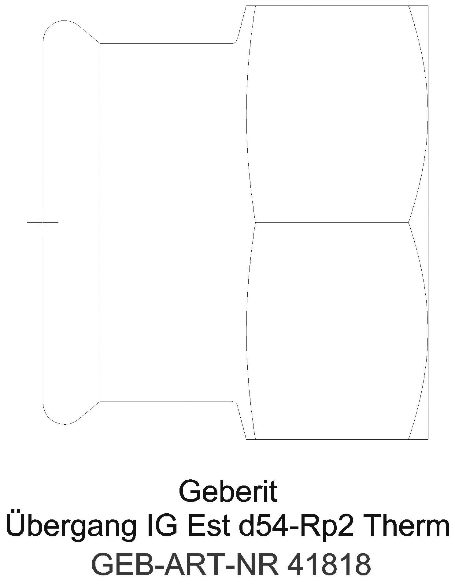 GE Mapress Therm Übergang mit IG d42-Rp1 1/2_41818_a