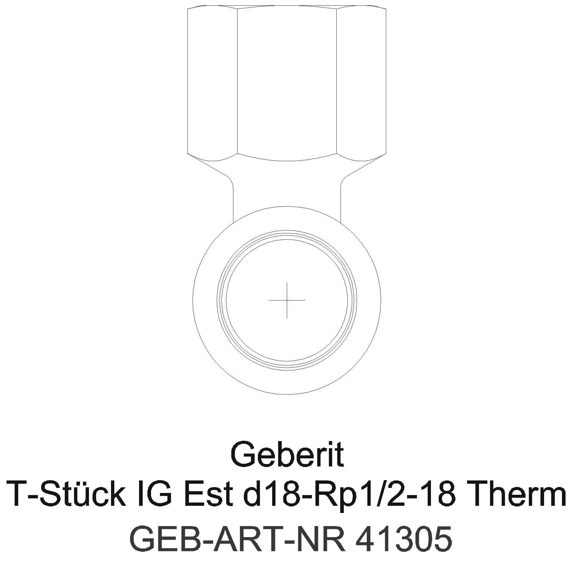 GE Mapress Therm T-Stück mit IG d15-Rp1/2-15_41305_l