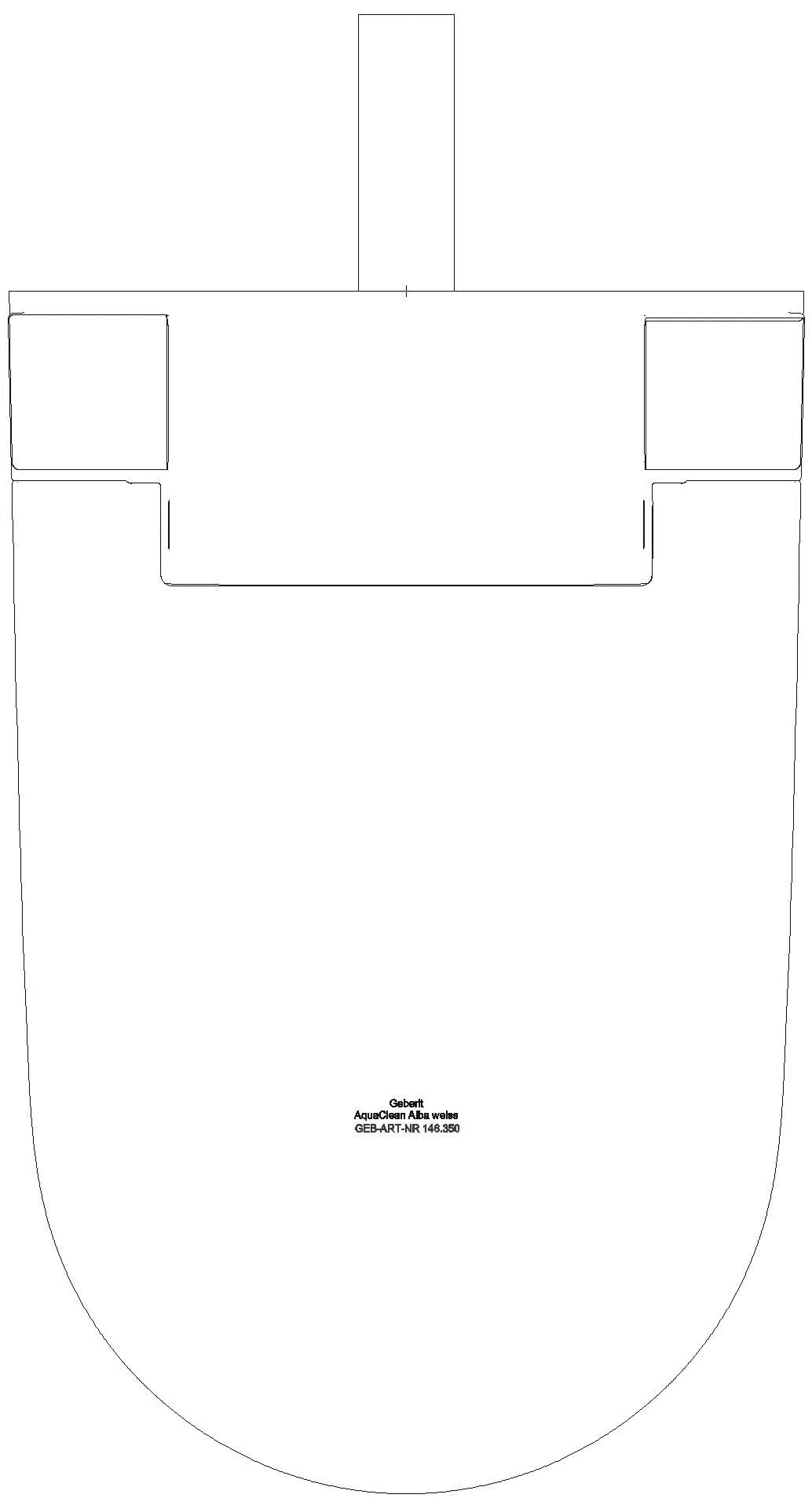 AquaClean Alba WC-Komplettanlage Wand-WC, weiß_146350011_g