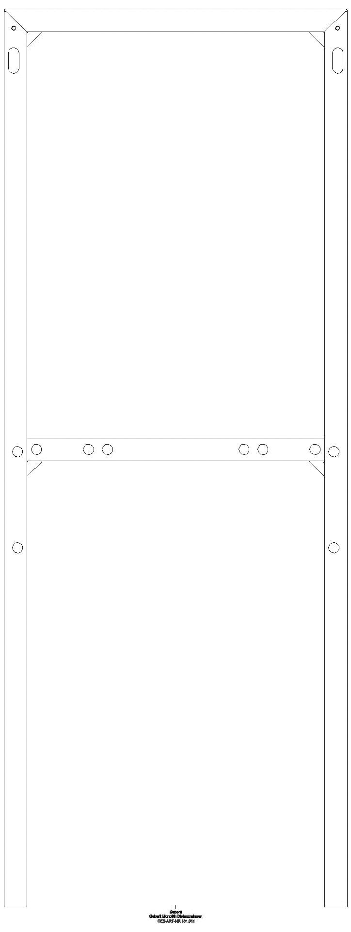 Monolith Distanzrahmen Aluminium poliert_ge2f_131011001_a