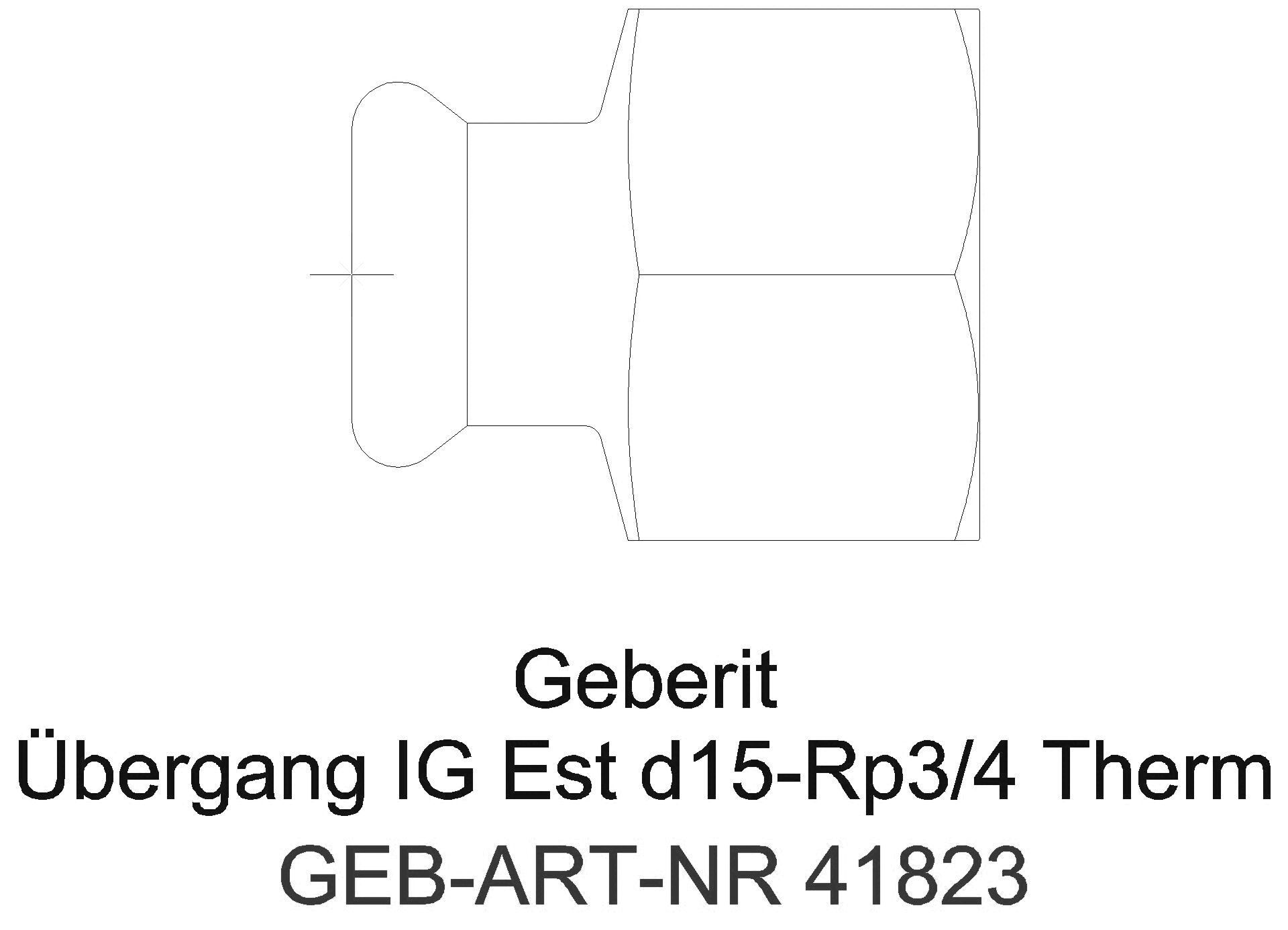 Geberit - GE Mapress Therm Übergang mit IG d35-Rp1_41823_a