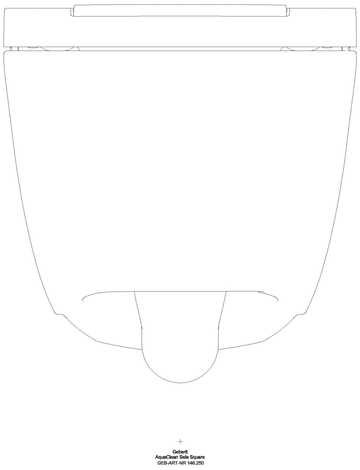 AquaClean Sela Square WC-Komplettanlage Wand-WC, weiß_ge2f_146250011_a