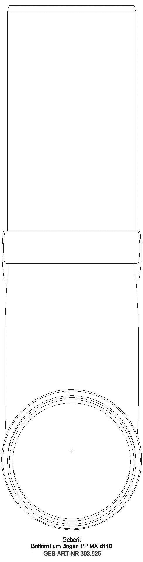 GE Silent-Pro BottomTurn Bogen 87,5Gr d110mm_393525141_a