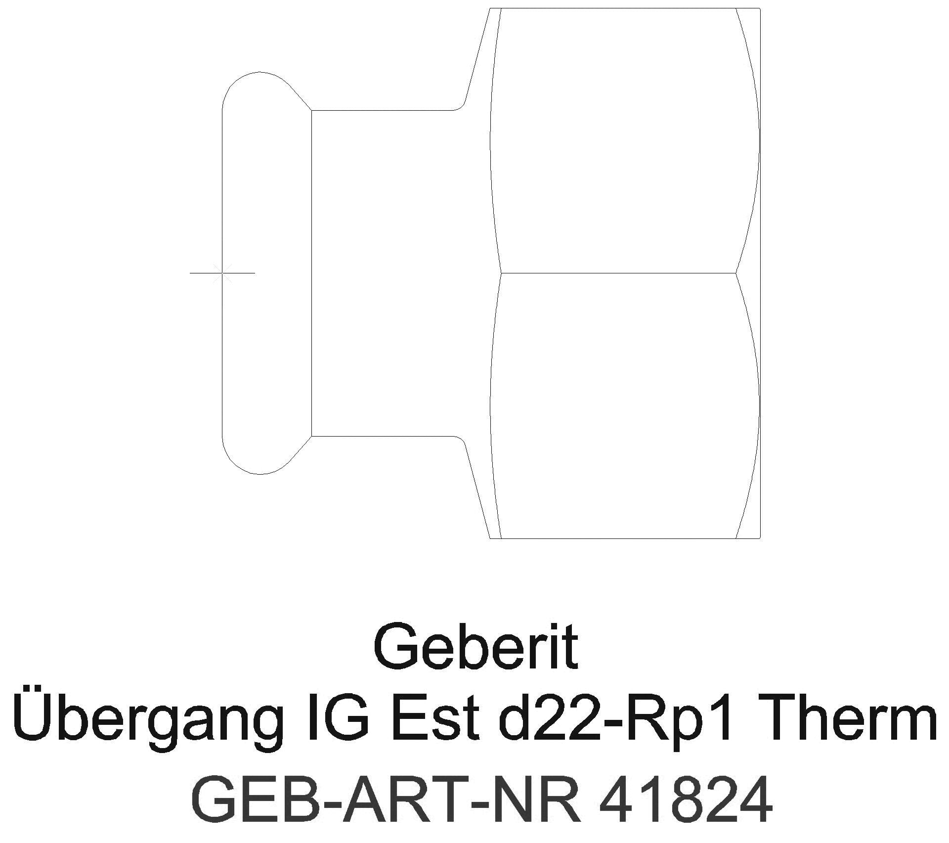 GE Mapress Therm Übergang mit IG d15-Rp3/4_41824_a