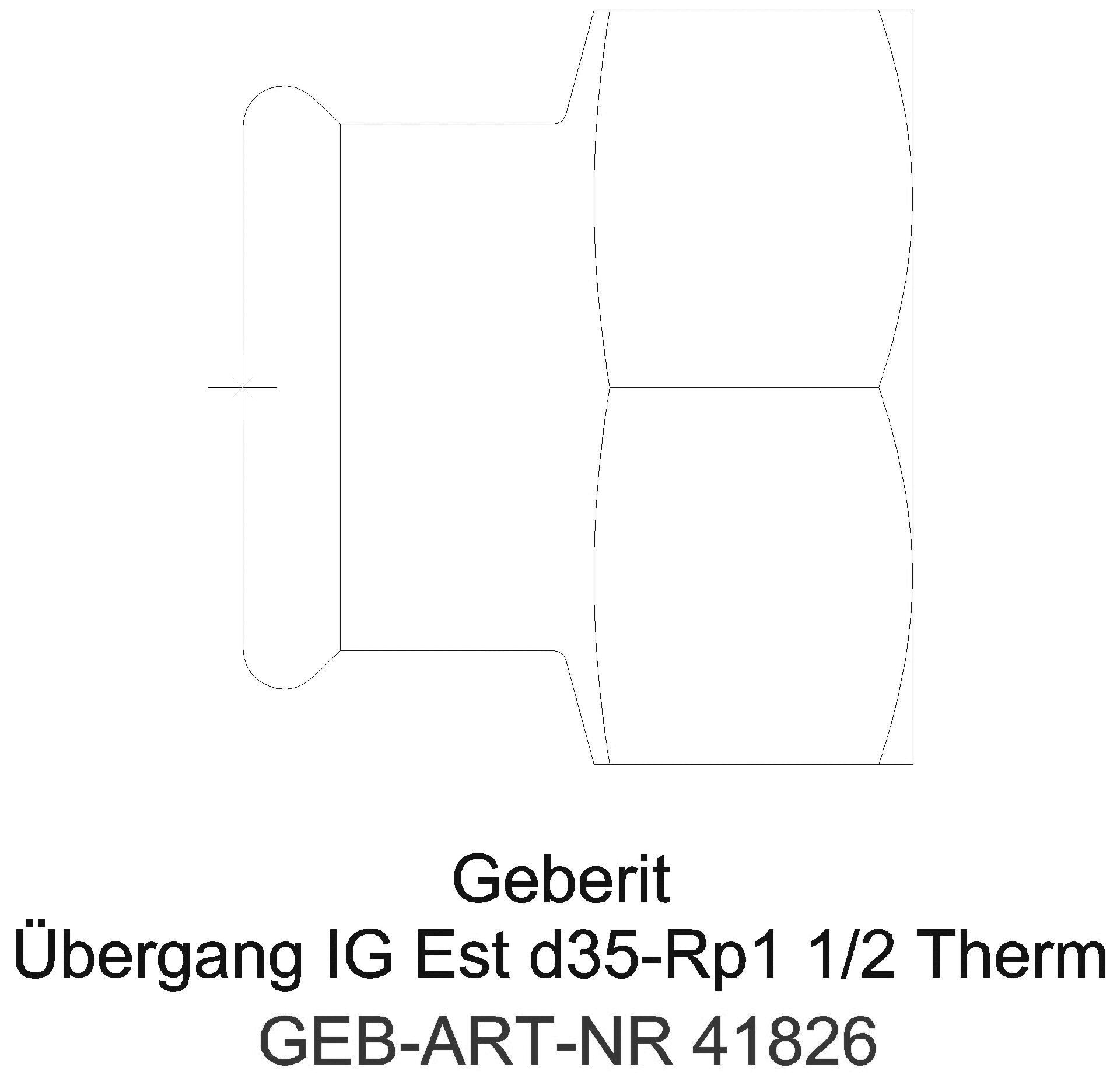 Geberit - GE Mapress Therm Übergang mit IG d22-Rp1_41826_a