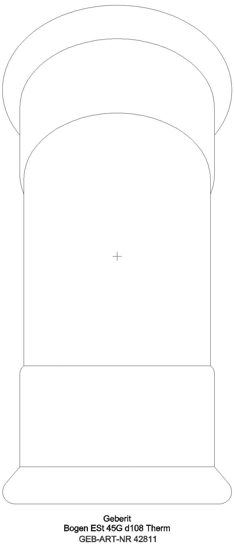 GE Mapress Therm Bogen 45Gr d108 _42811_g