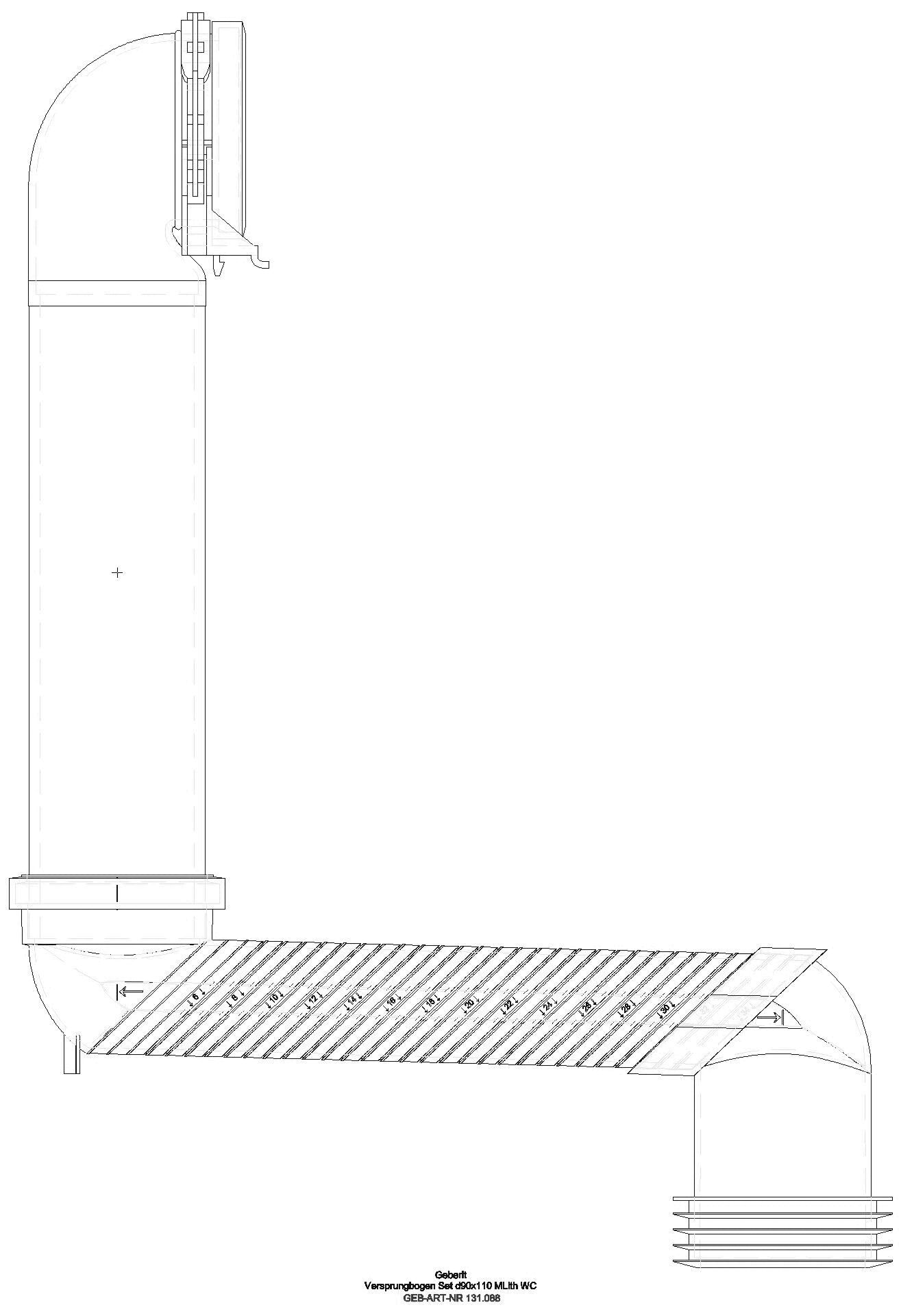 Set Versprungbogen für Wand-WC d90x110, grau_ge2s_131088291_l