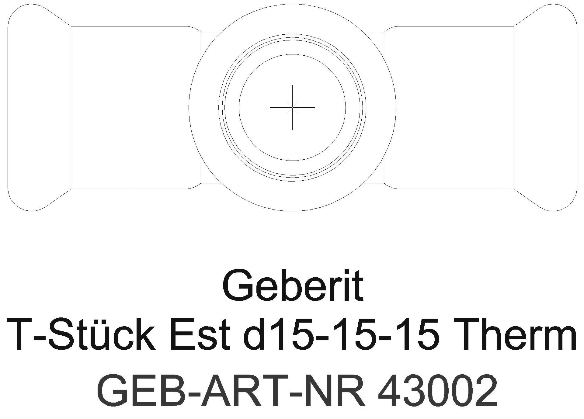 GE Mapress Therm T-Stück egal _43002_g