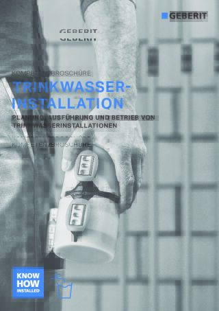 Trinkwasserinstallation - Kompetenzbroschüre