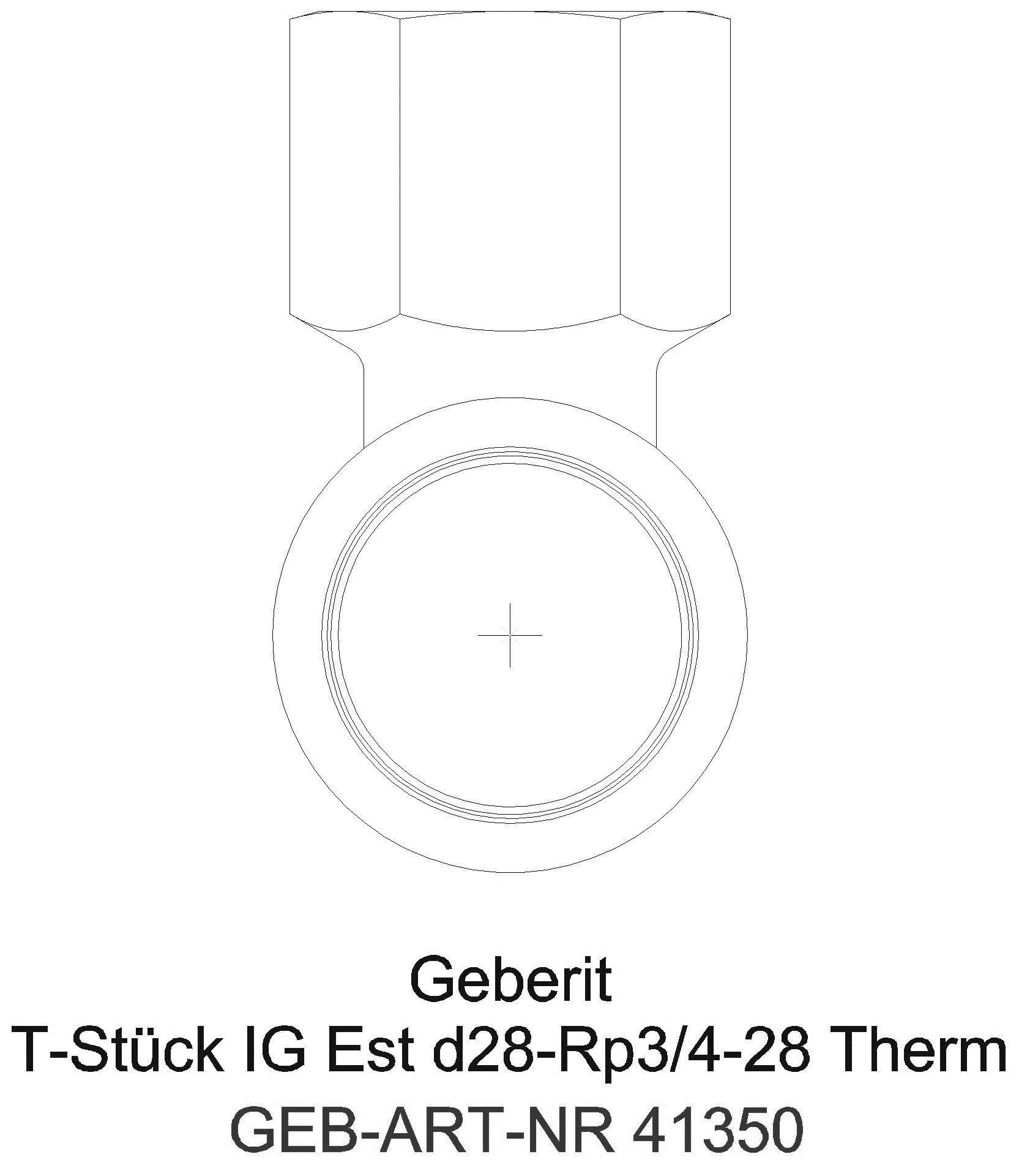 GE Mapress Therm T-Stück mit IG d108-Rp3/4-108_41350_l