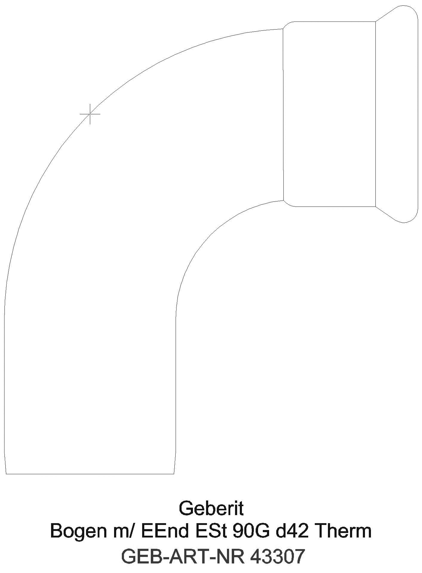 GE Mapress Therm Bogen 90Gr d42 mit Einschubende_43307_l