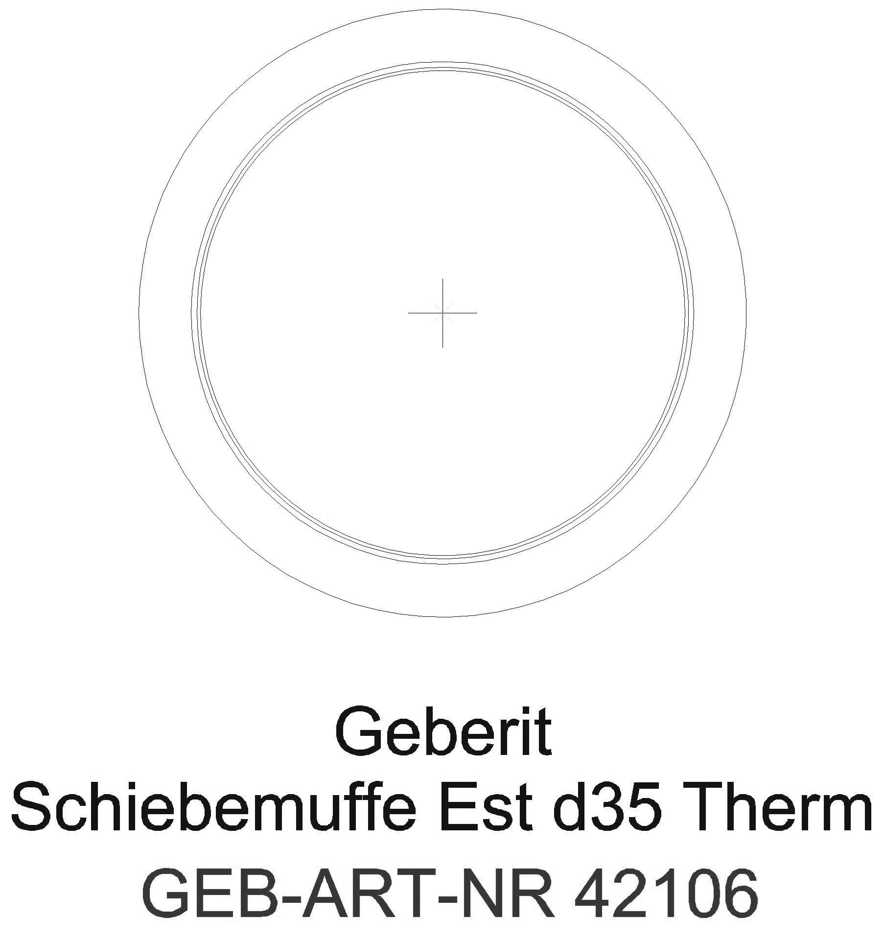 Geberit - GE Mapress Therm Schiebemuffe d35 _42106_a