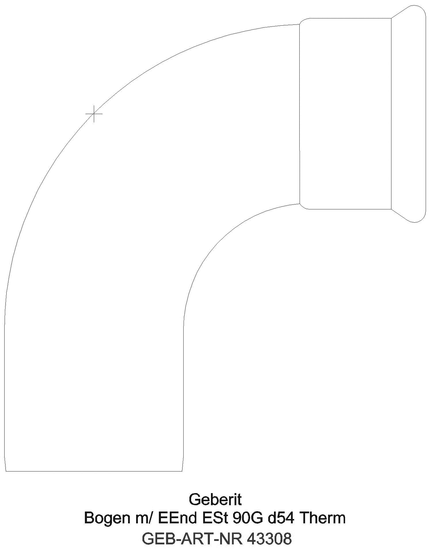 GE Mapress Therm Bogen 90Gr d54 mit Einschubende_43308_l