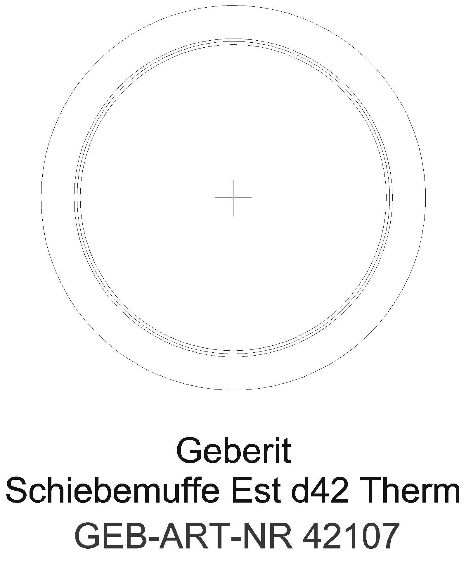 Geberit - GE Mapress Therm Schiebemuffe d42 _42107_a