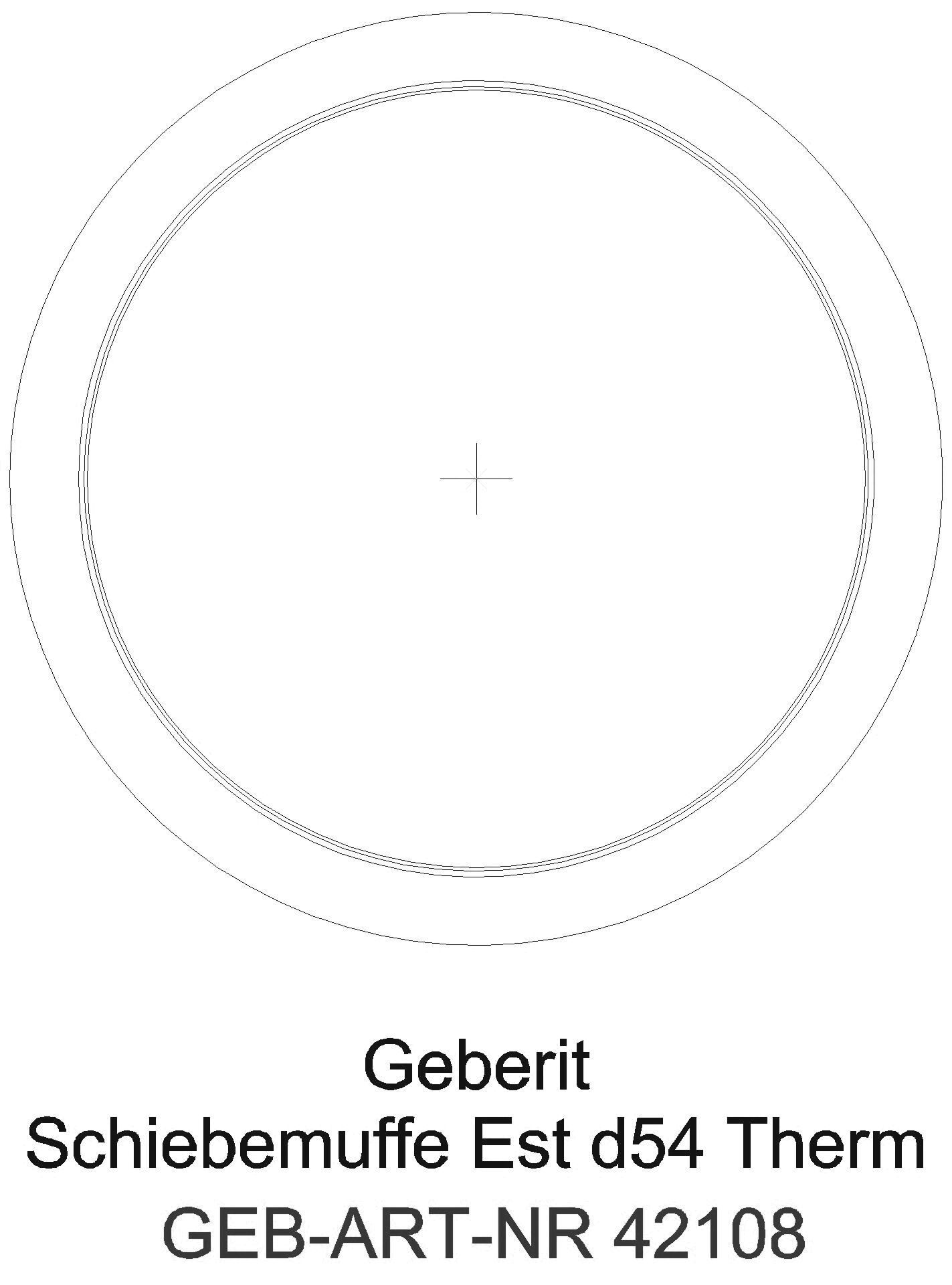 Geberit - GE Mapress Therm Schiebemuffe d54 _42108_a