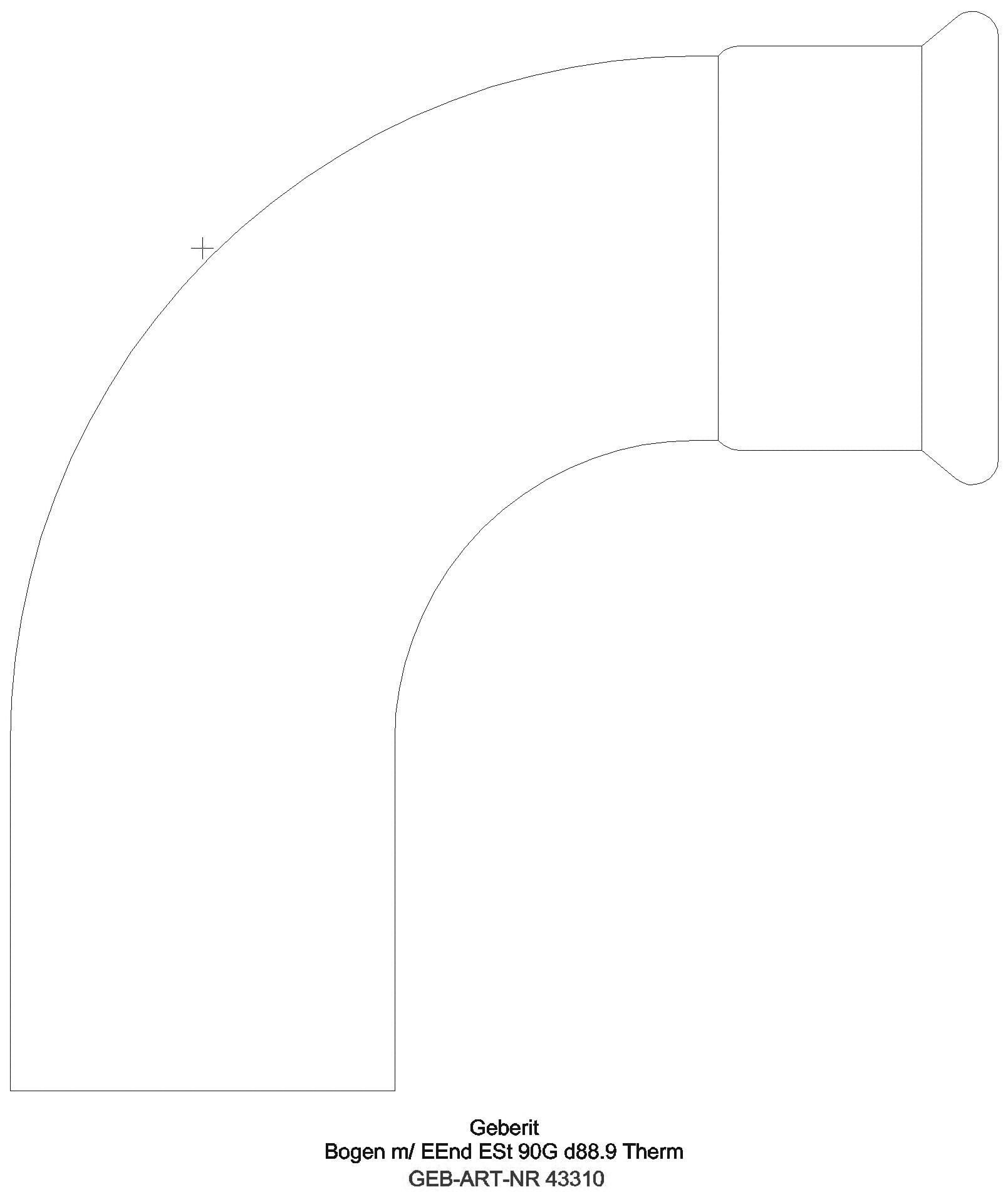 GE Mapress Therm Bogen 90Gr d88,9 mit Einschubende_43310_l