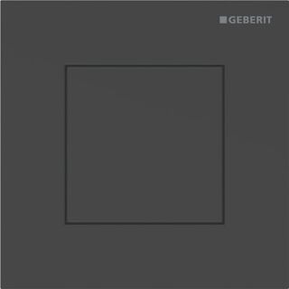 Geberit - GE Typ 40 UR-Strg., eckig, pneum. Sp. schwarz matt, Etc (GTIN: 4064746043116, HAN: 116217141)