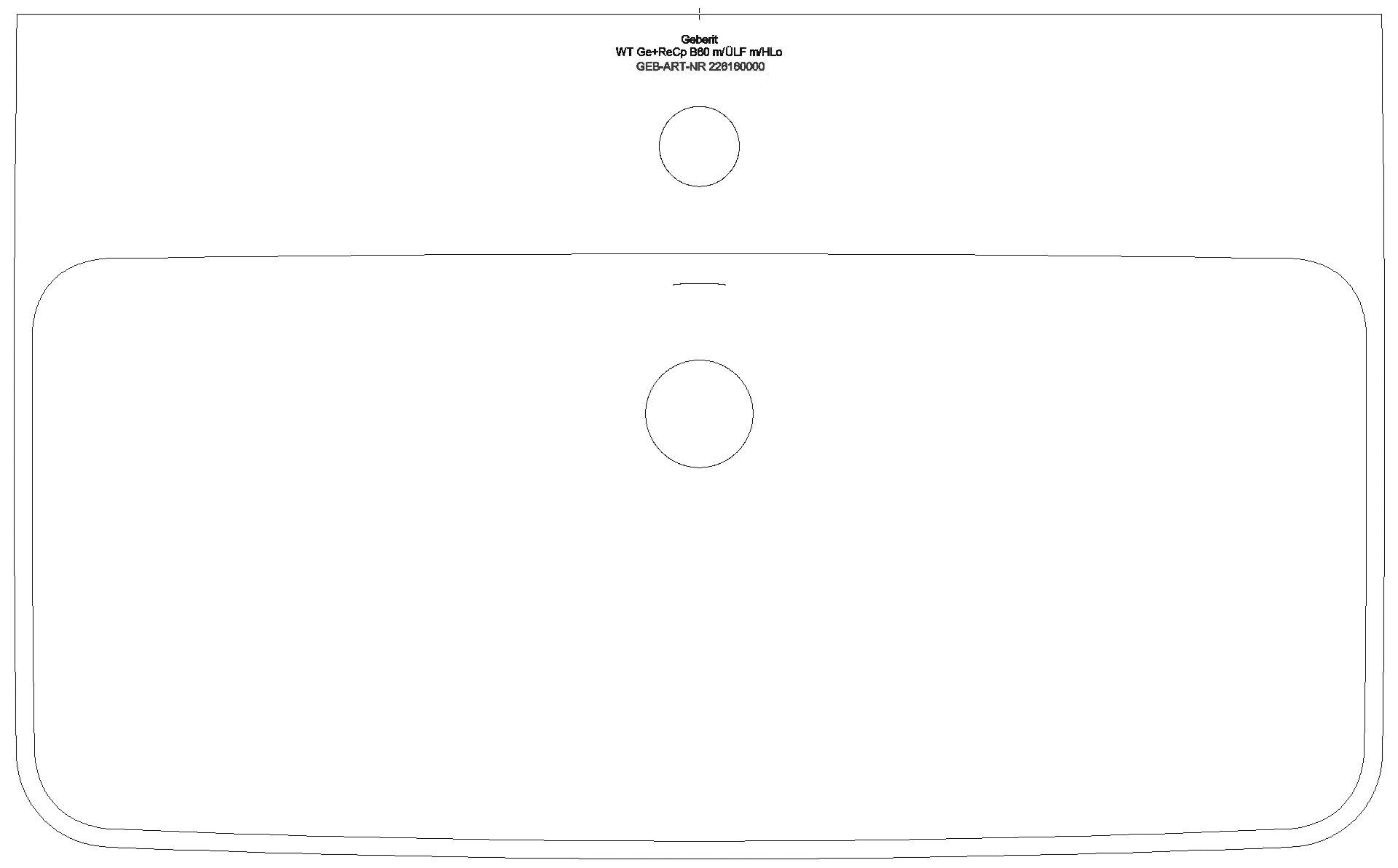 Renova Compact Waschtisch, 60x37cm m. Hl., m. Ül., weiß_226160000_g