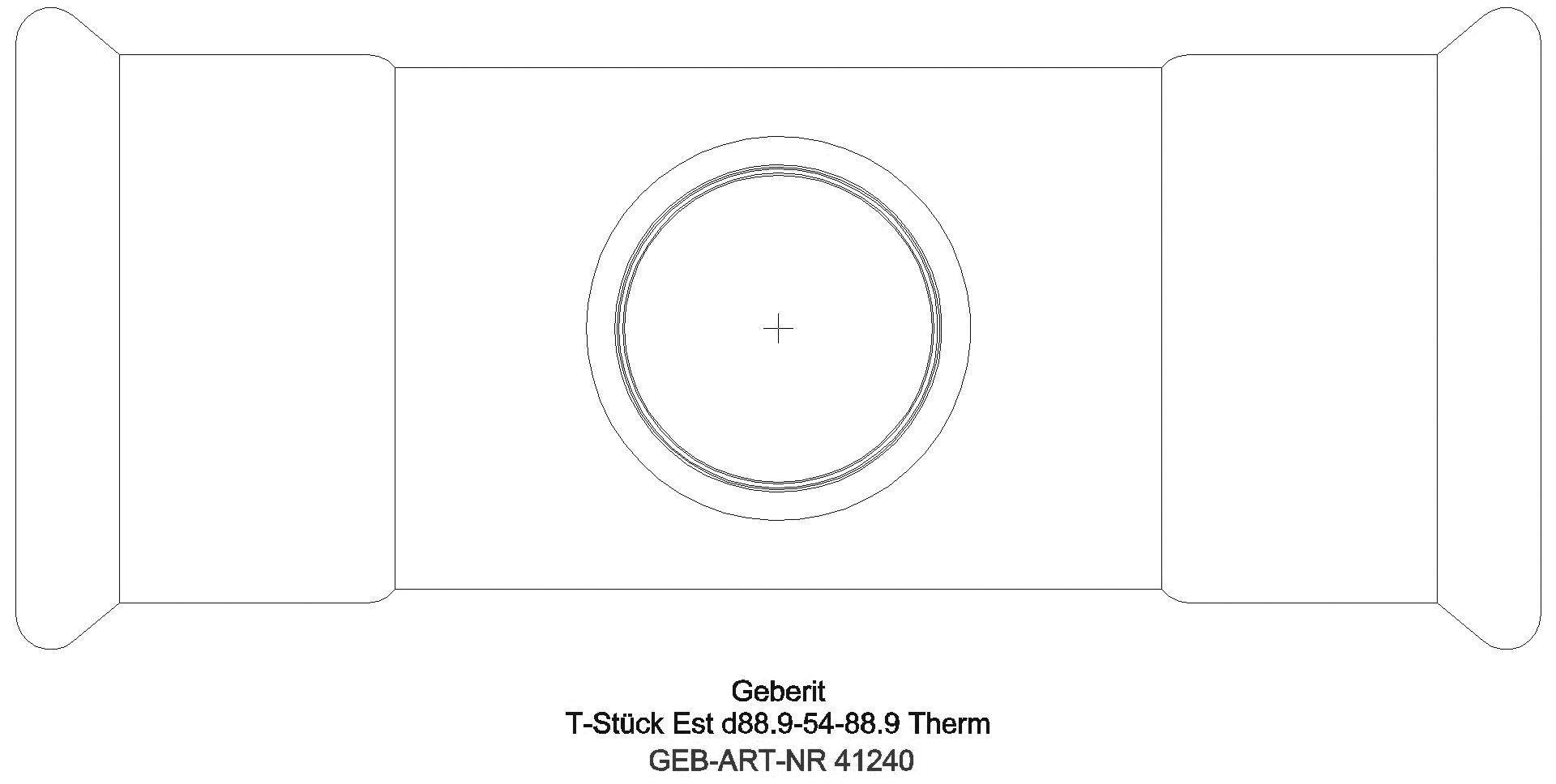 GE Mapress Therm T-Stück reduziert d88,9-35-88,9_41240_g