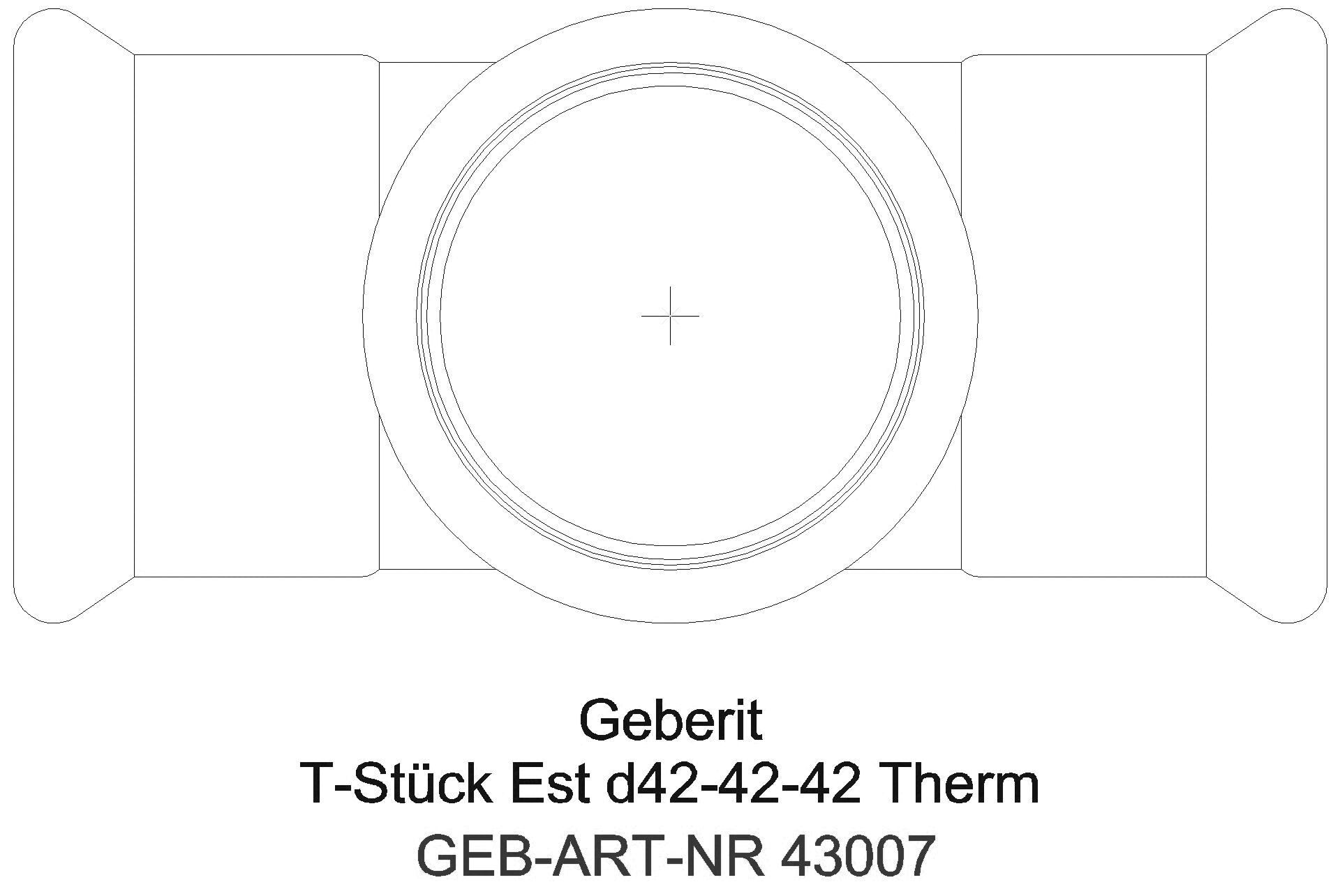 Geberit - GE Mapress Therm T-Stück egal d35-35-35_43007_g