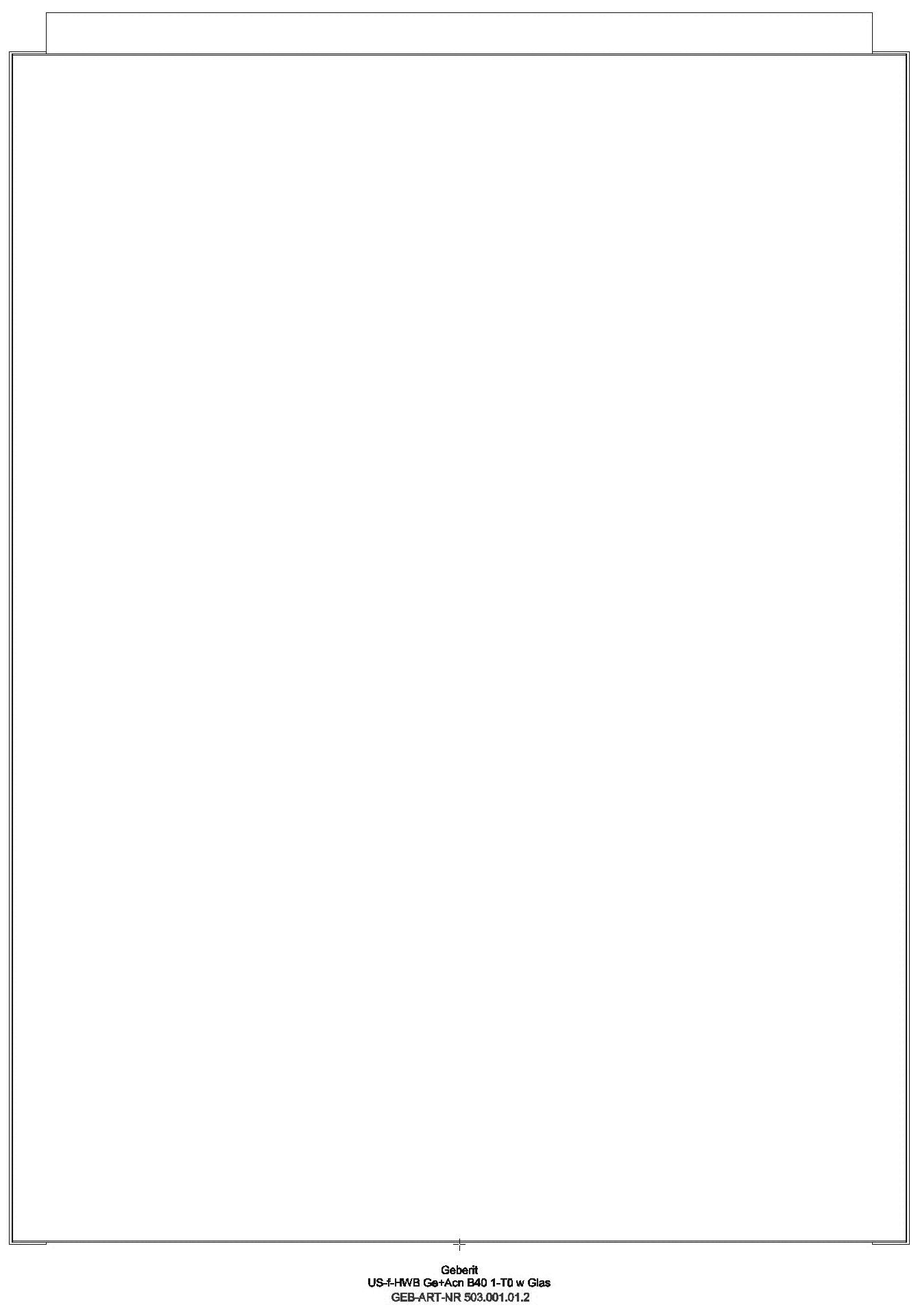 Acanto US für HWB B:40cm, m. 1 Tür weiß hgl./Glas weiß_ge2f_503001012_a